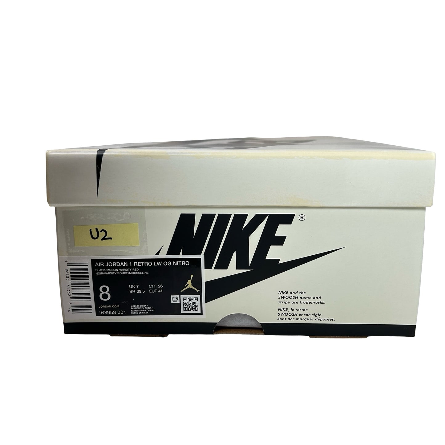 IB8958 001 Jordan 1 Retro Low OG Nigel Sylvester Nitro Better With Time [USED] - 8 M (Used2)