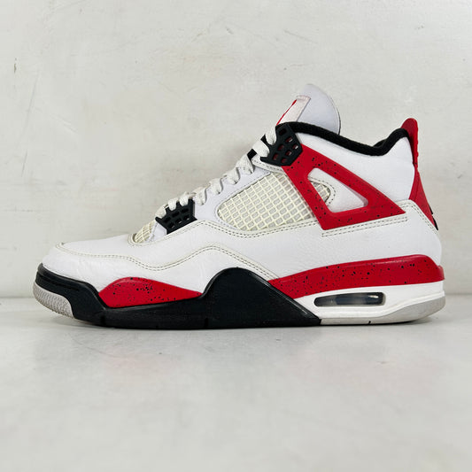 DH6927 161 Jordan 4 Retro Red Cement [USED] - 9.5 M (Used3)