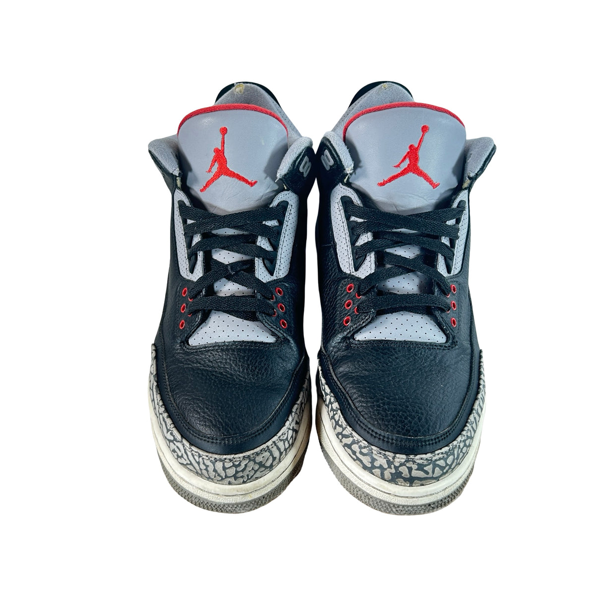 854262 001 Jordan 3 Black Cement 2018 [USED] - 11.5 M (Used2) (No Box2)