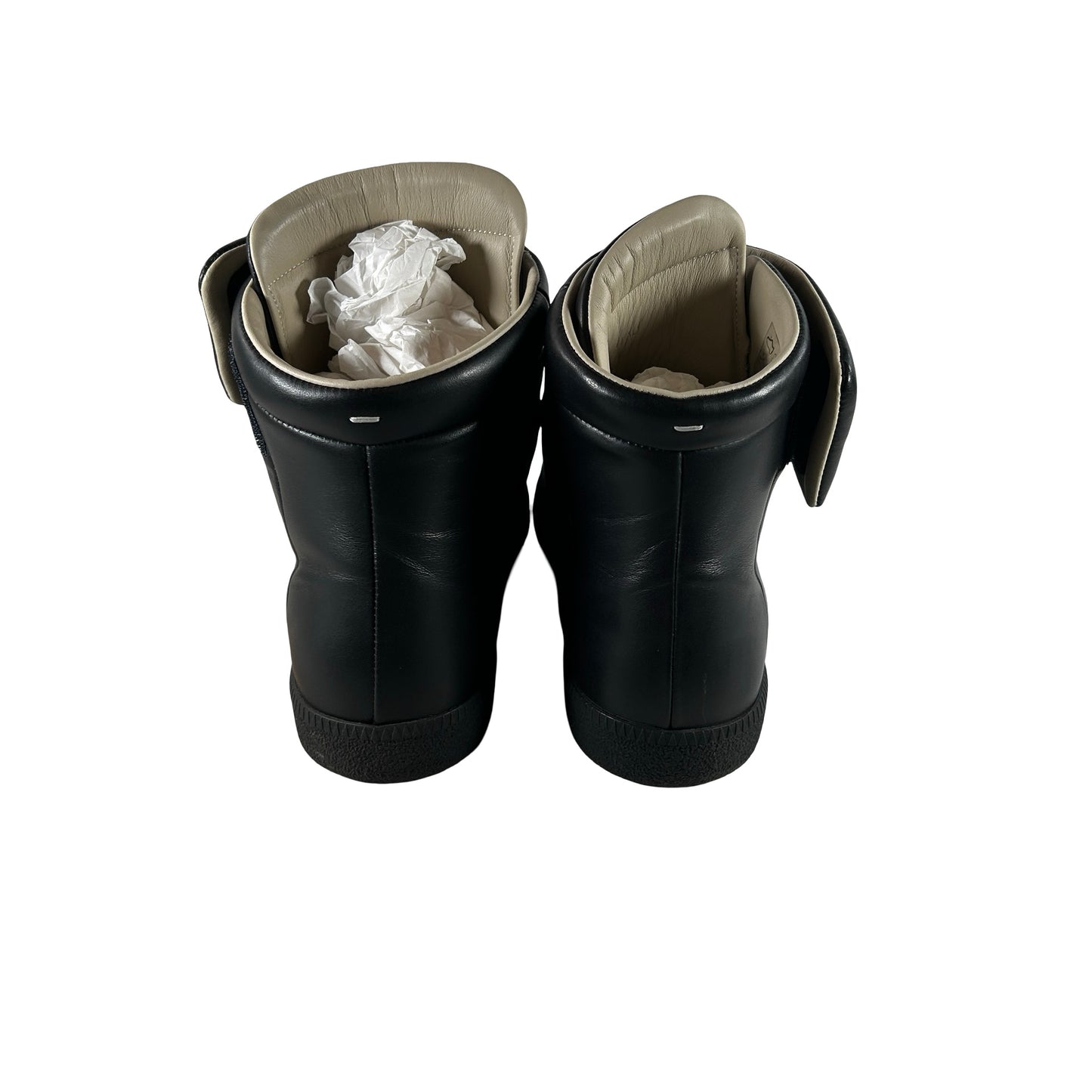 S57WS0538P7573T8013 Maison Margiela Future High Sneakers Black [USED] - 42 EU / 9 US M (Used)