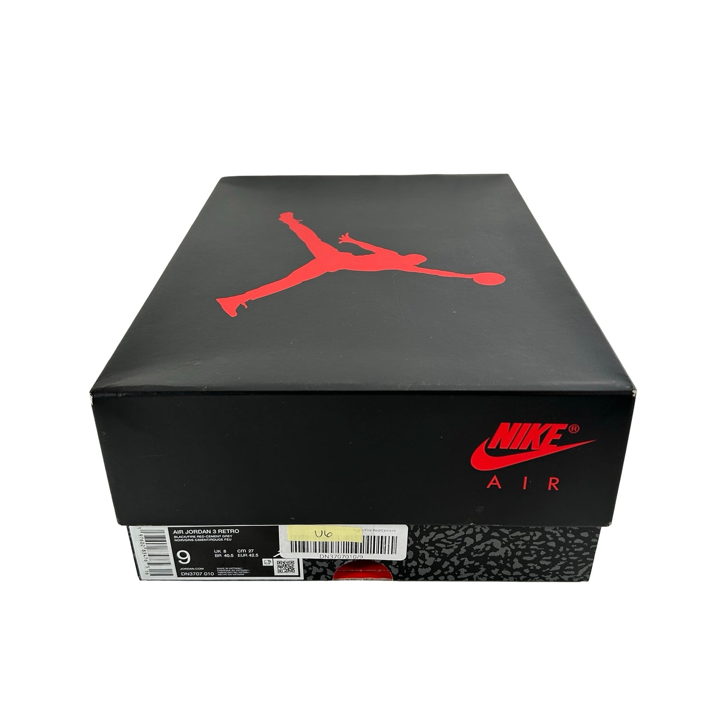 DN3707 010 Jordan 3 Retro Black Cement Reimagined (2024) [USED] - 9 M (Used6)
