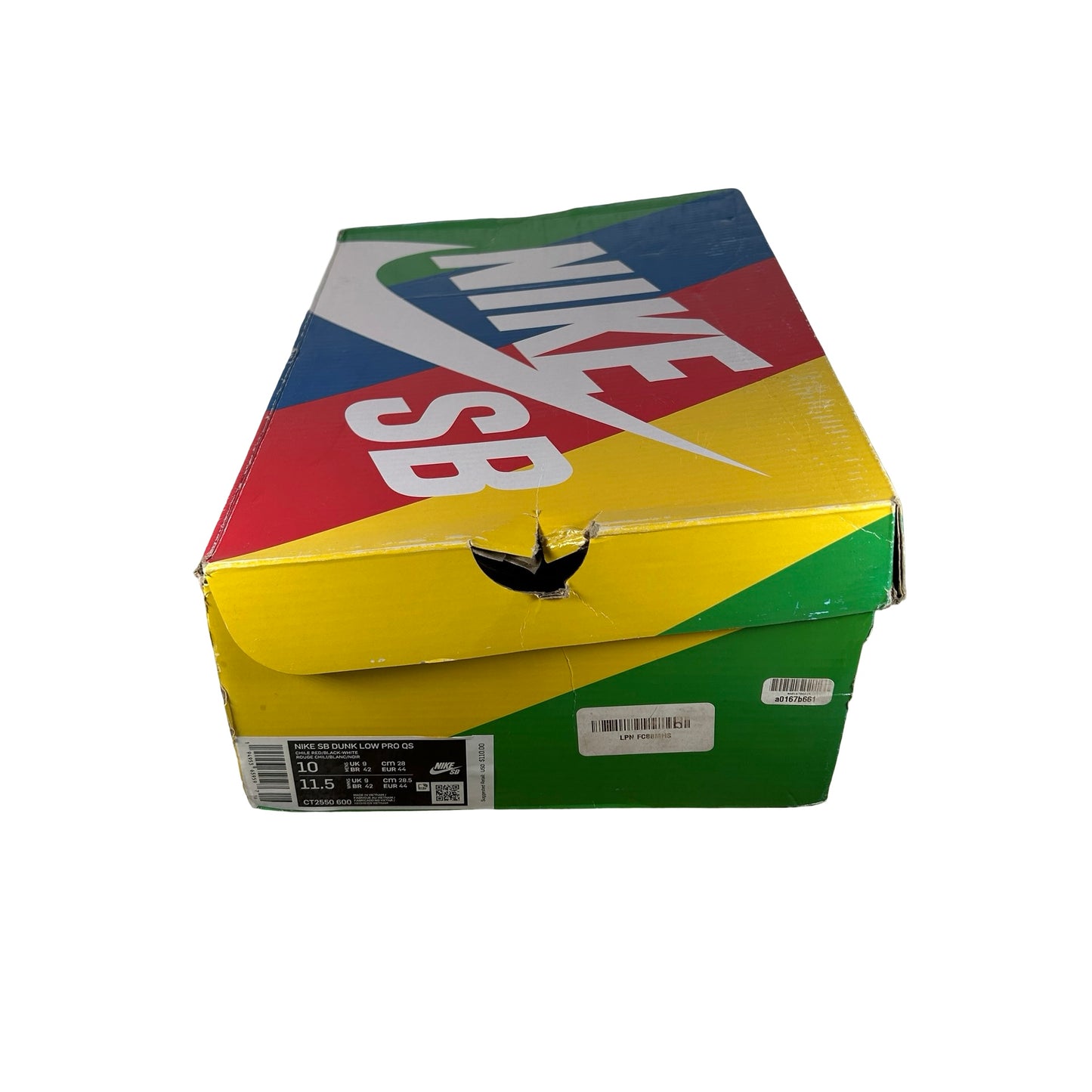 CT2550 600 Nike SB Dunk Low Frame Skate Habibi [USED] - 10 M (Used)