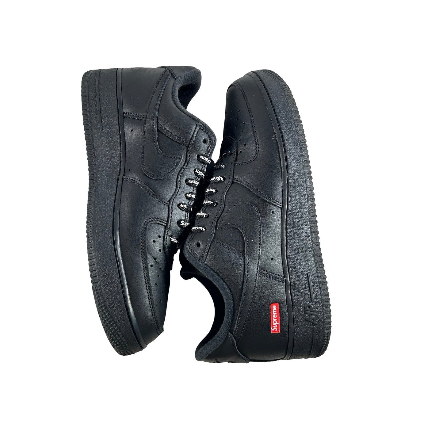 CU9225 001 Air Force 1 Low Supreme Black [USED] - 9 M (Used3)