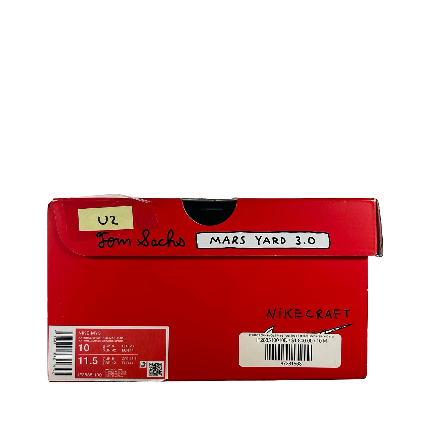 IF2885 100 NikeCraft Mars Yard Shoe 3.0 Tom Sachs Space Camp [USED] - 10 M (Used2)