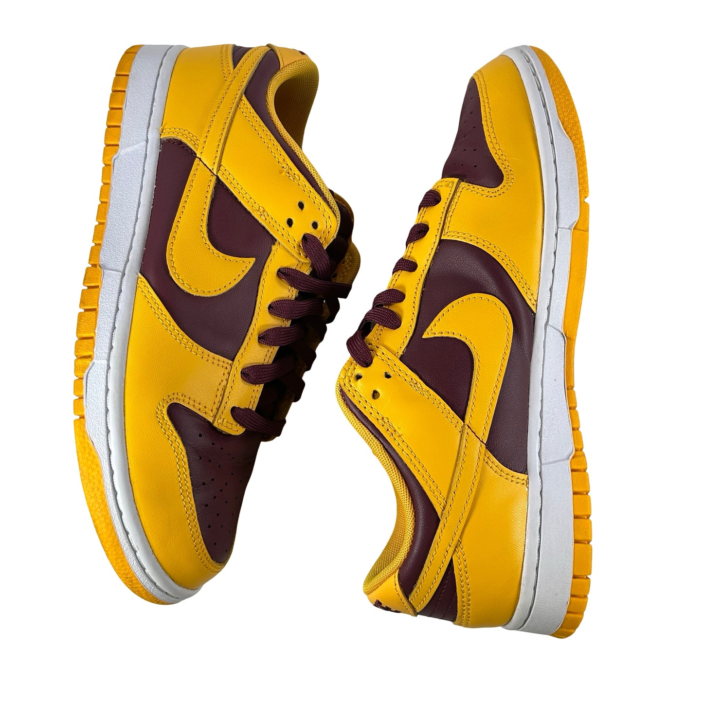 DD1391 702 Nike Dunk Low Midas Gold [USED] - 8 M (Used) (No Box)