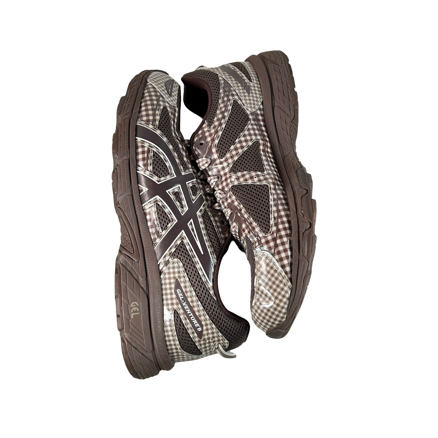 1203A712 200 SICS Gel-Venture 6 Story mfg. Reddish Brown Gingham [USED] - 11.5 M (Used) (No Box)