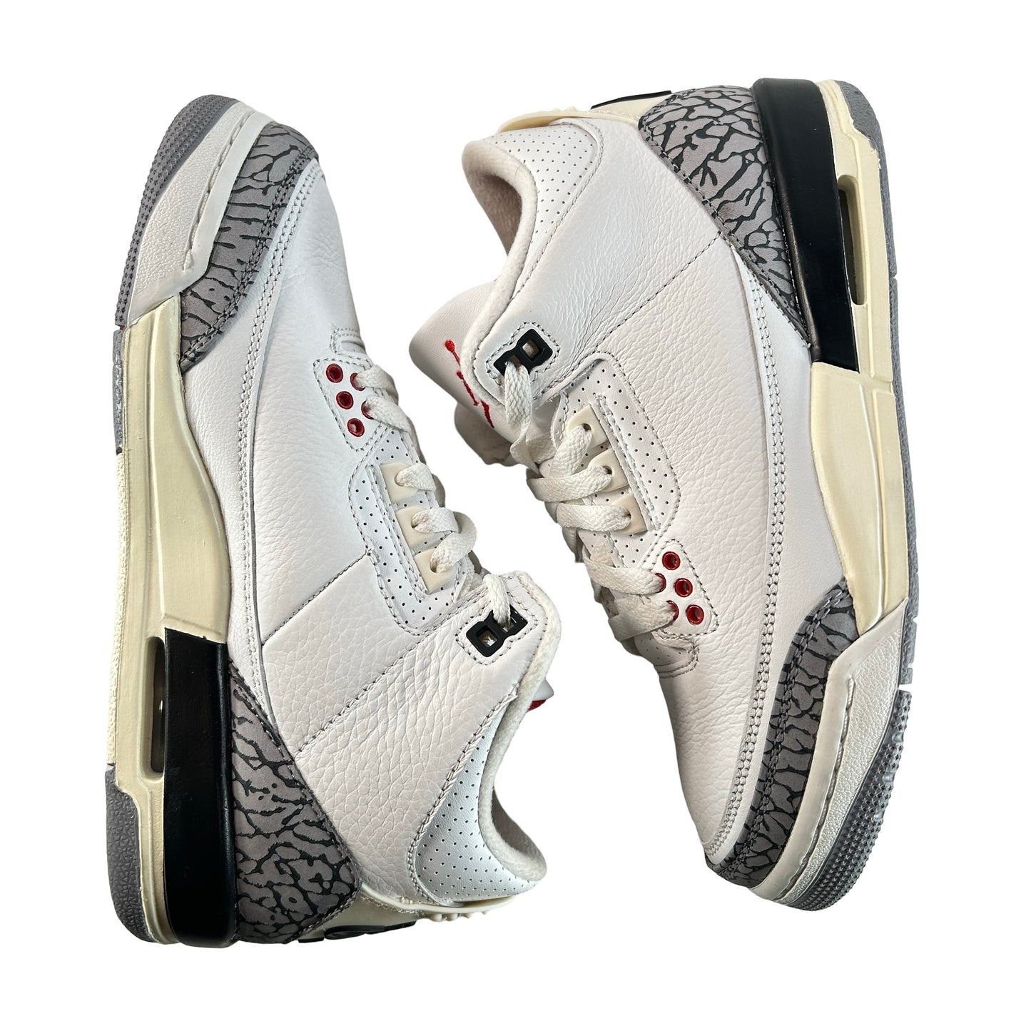 DM0967 100 Jordan 3 Retro White Cement Reimagined (GS) [USED] - 5 Y (Used3)