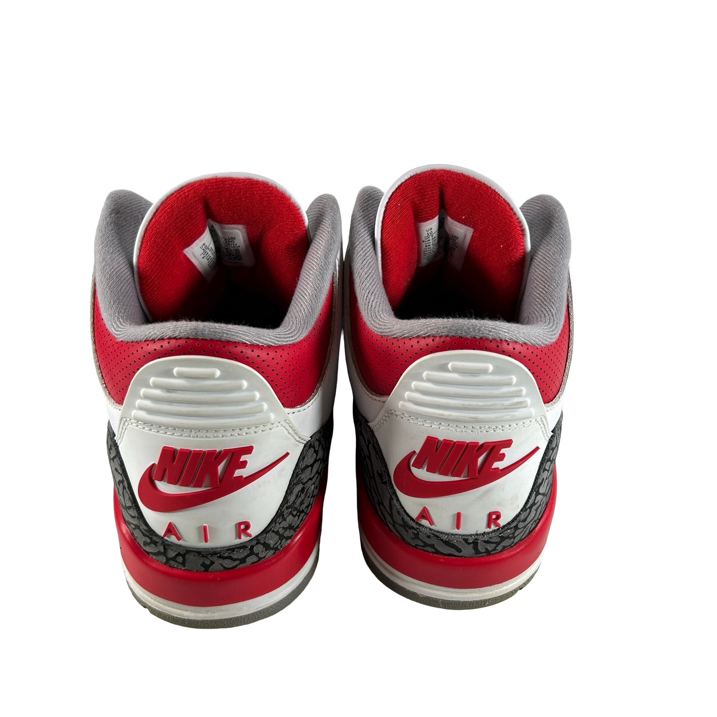 DN3707 160 Jordan 3 Retro Fire Red (2022) [USED] - 10 M (Used7)