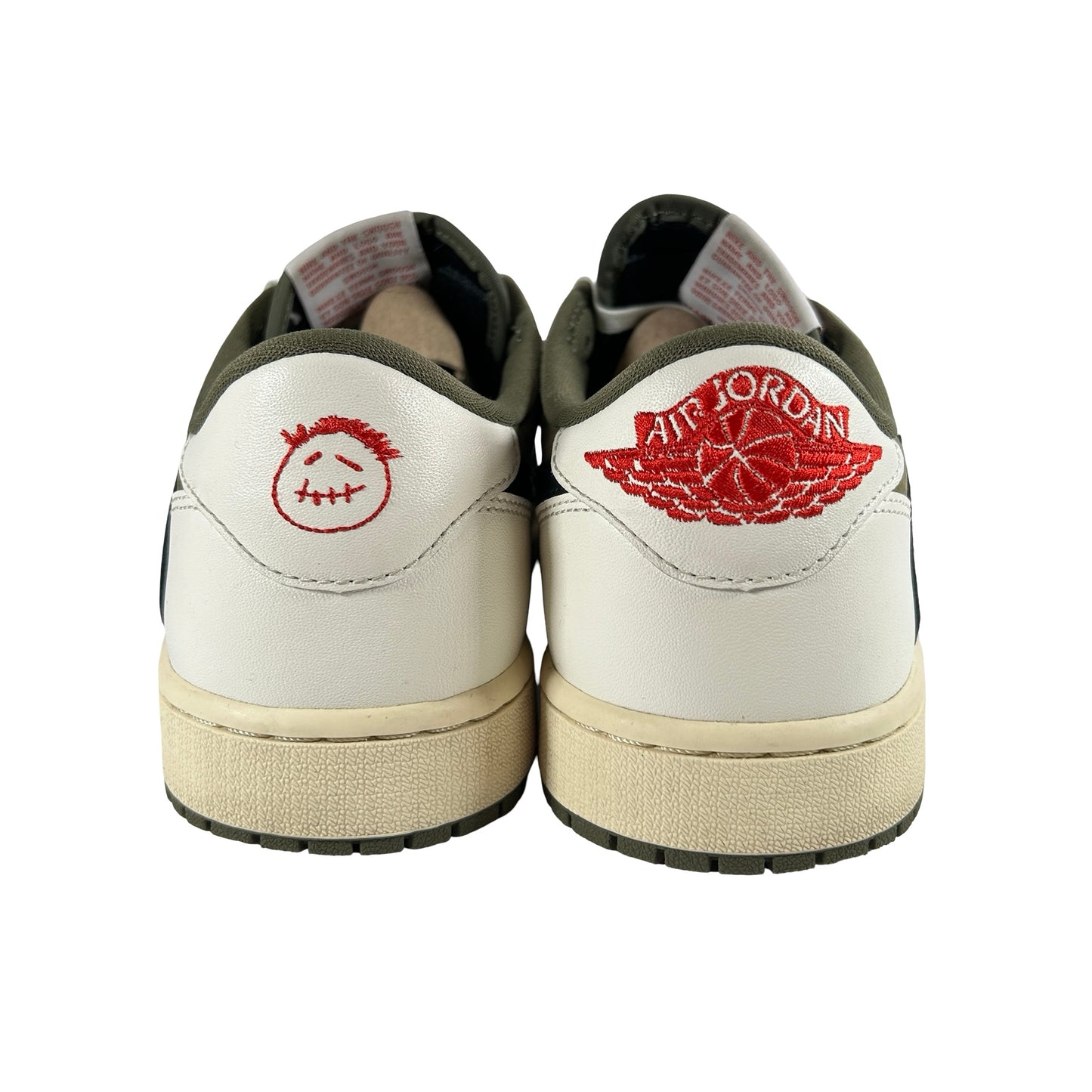 DM7866 200 Jordan 1 Retro Low OG SP Travis Scott Medium Olive [USED] - 9.5 M (Used) (Replace Box) (Sample)