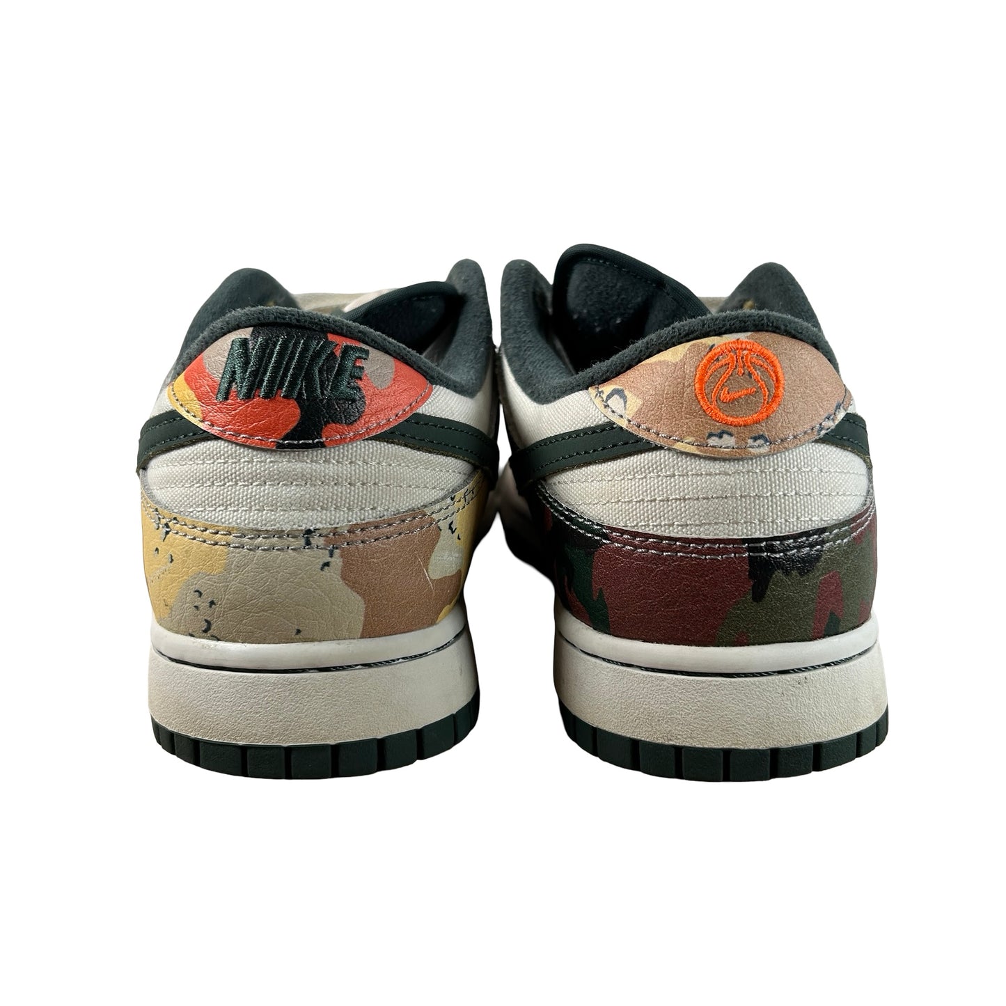 DH0957 100 Nike Dunk Low SE Sail Multi-Camo [USED] - 10.5 M (Used)