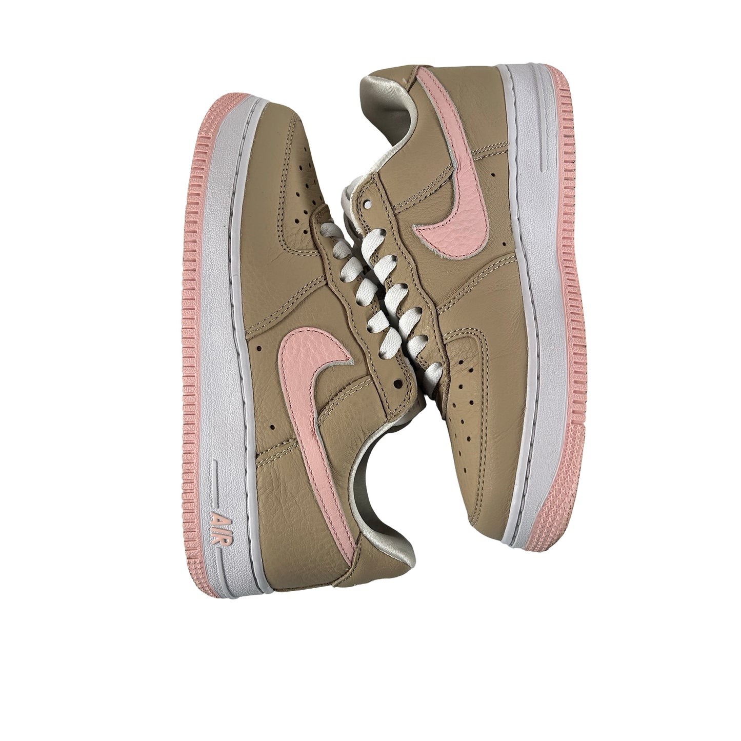 845053 201 Nike Air Force 1 Low Linen (2024) [USED] - 5 M (Used) (No Box)