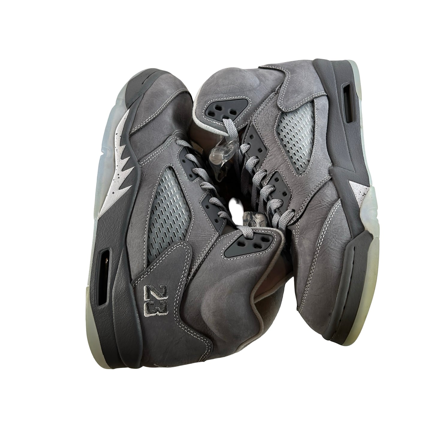 DD0587 002 Jordan 5 Retro Wolf Grey (2026) [USED] - 9.5 M (Used4)