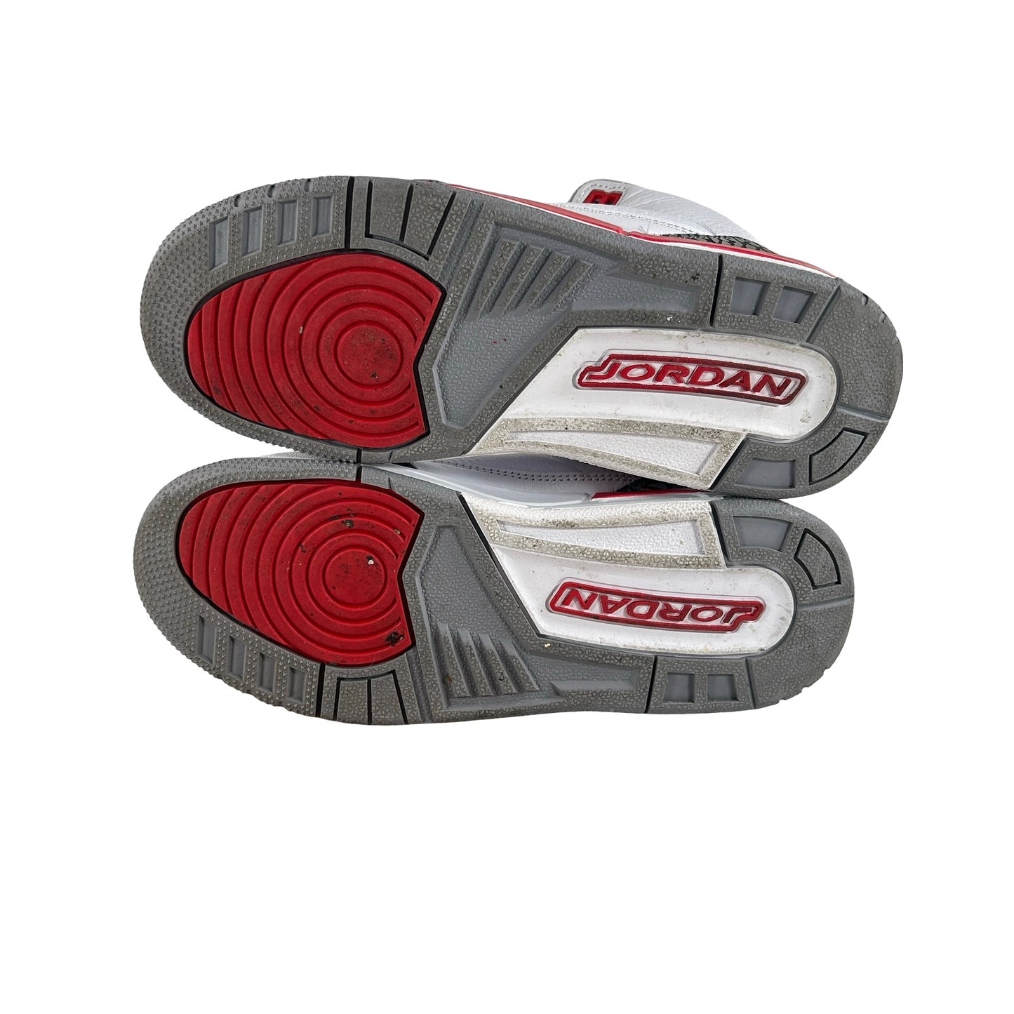 DM0967 160 Jordan 3 Retro Fire Red (2022) (GS) [USED] - 5 Y (Used)