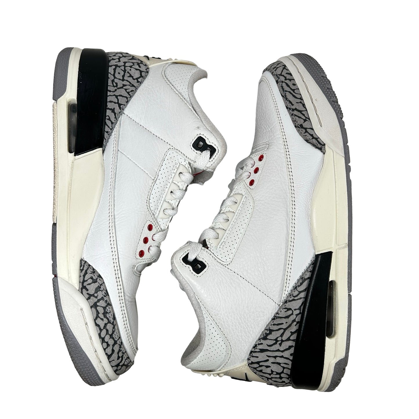 DN3707 100 Jordan 3 Retro White Cement Reimagined [USED] - 7.5 M (Used2)