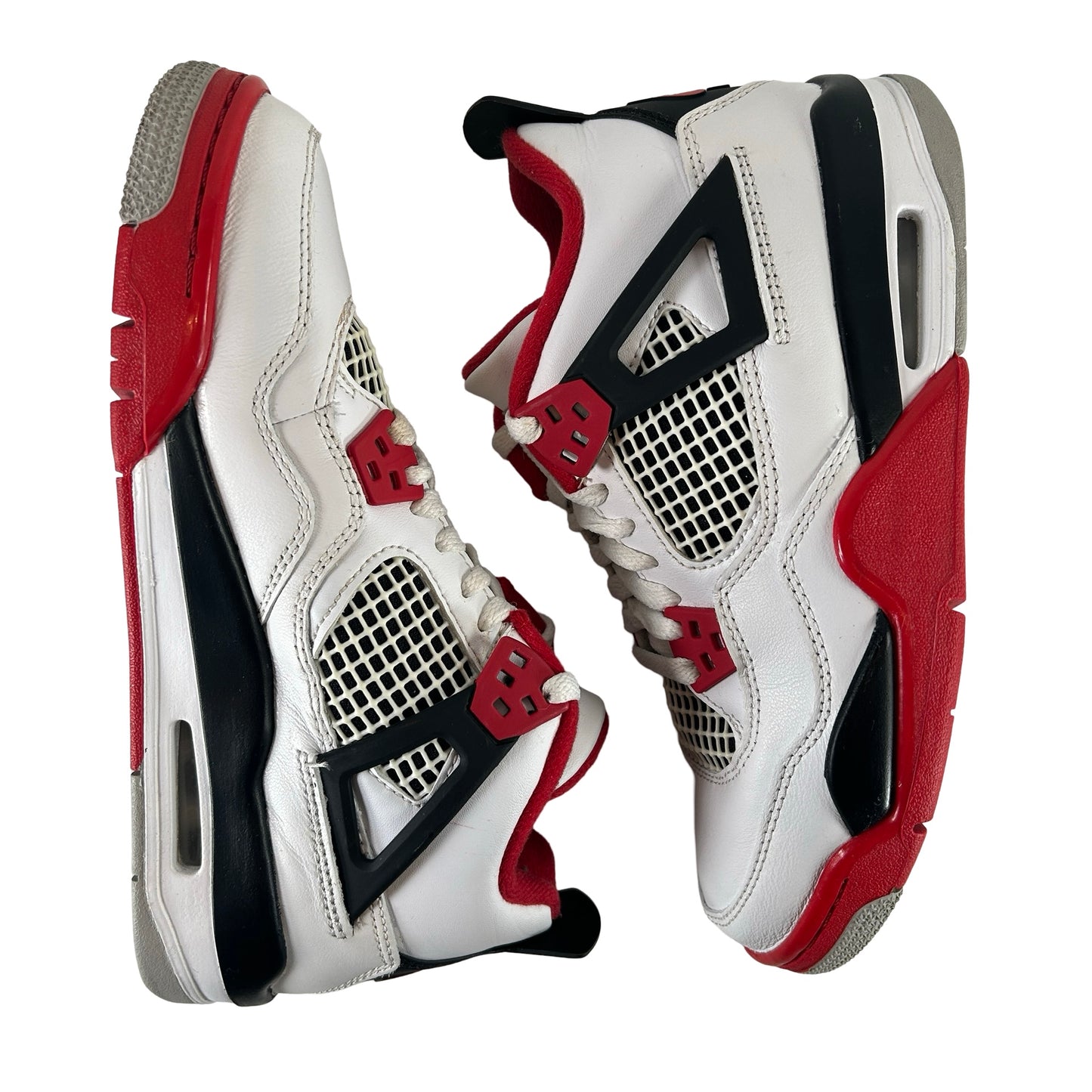 408452 160 Jordan 4 Retro Fire Red (2020) (GS) [USED] - 5 Y (Used)