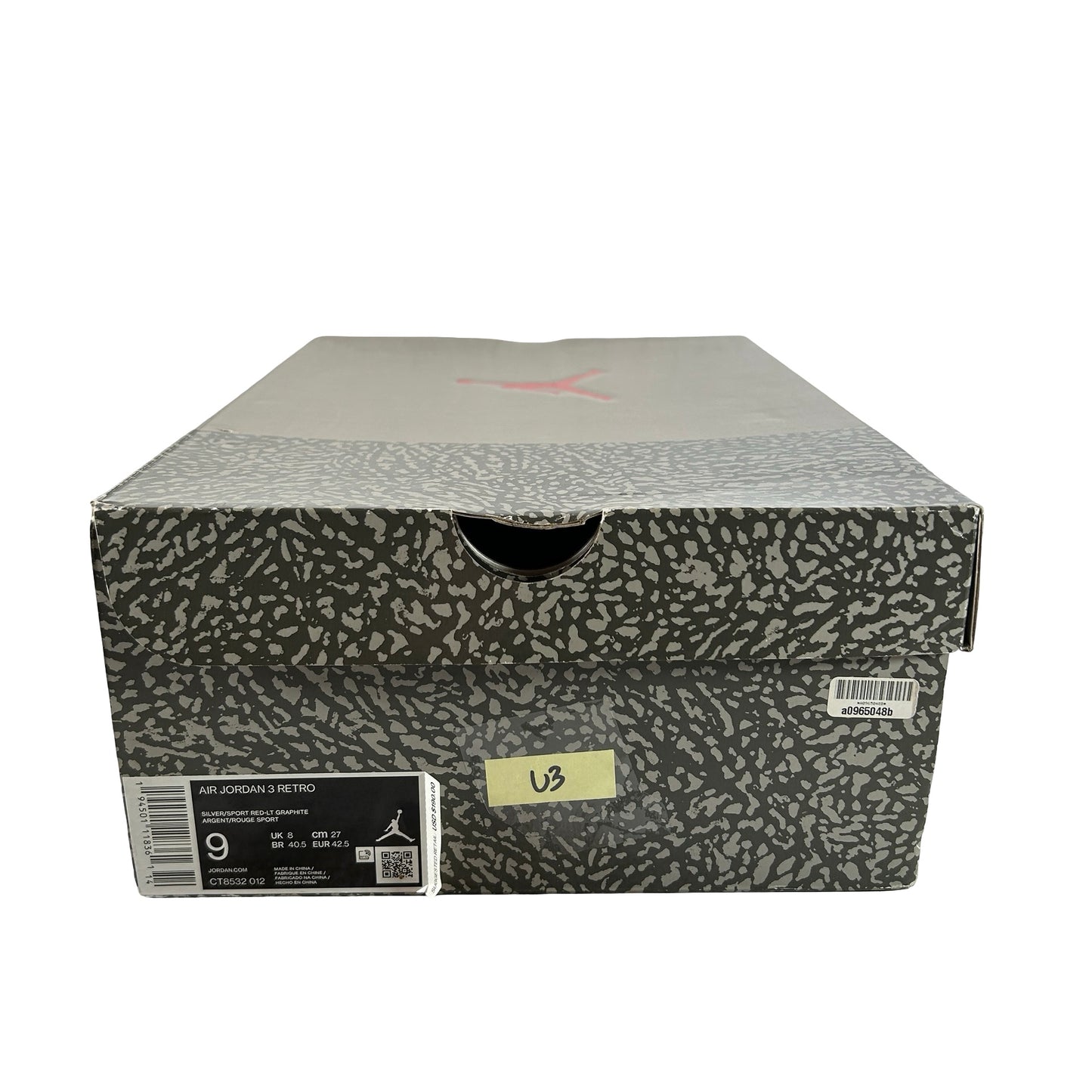 CT8532 012 Jordan 3 Retro Cool Grey (2021) [USED] - 9 M (Used3)