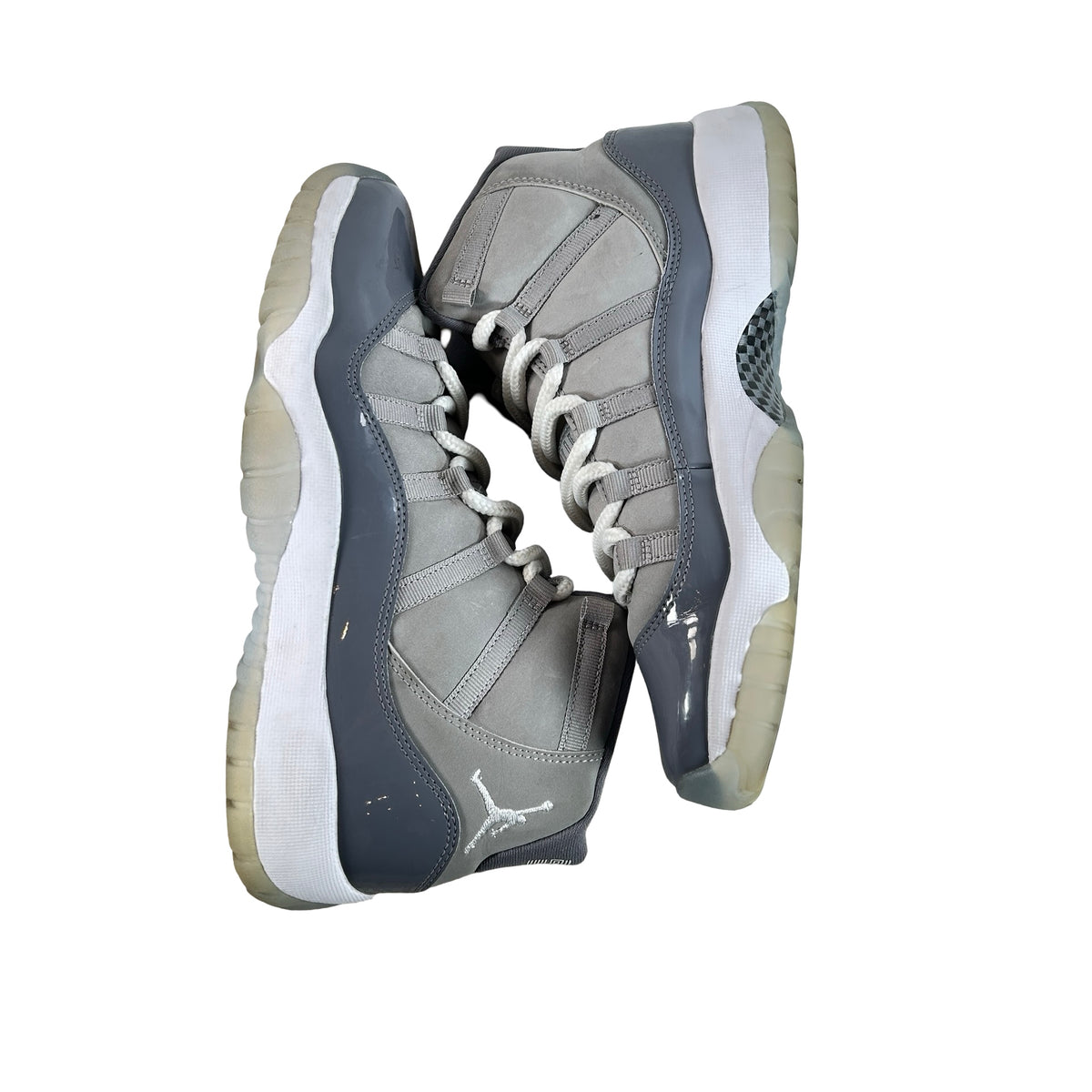 378038 005 Jordan 11 Cool Grey (2021) GS [USED] - 7 Y (Used2) (No Box2)
