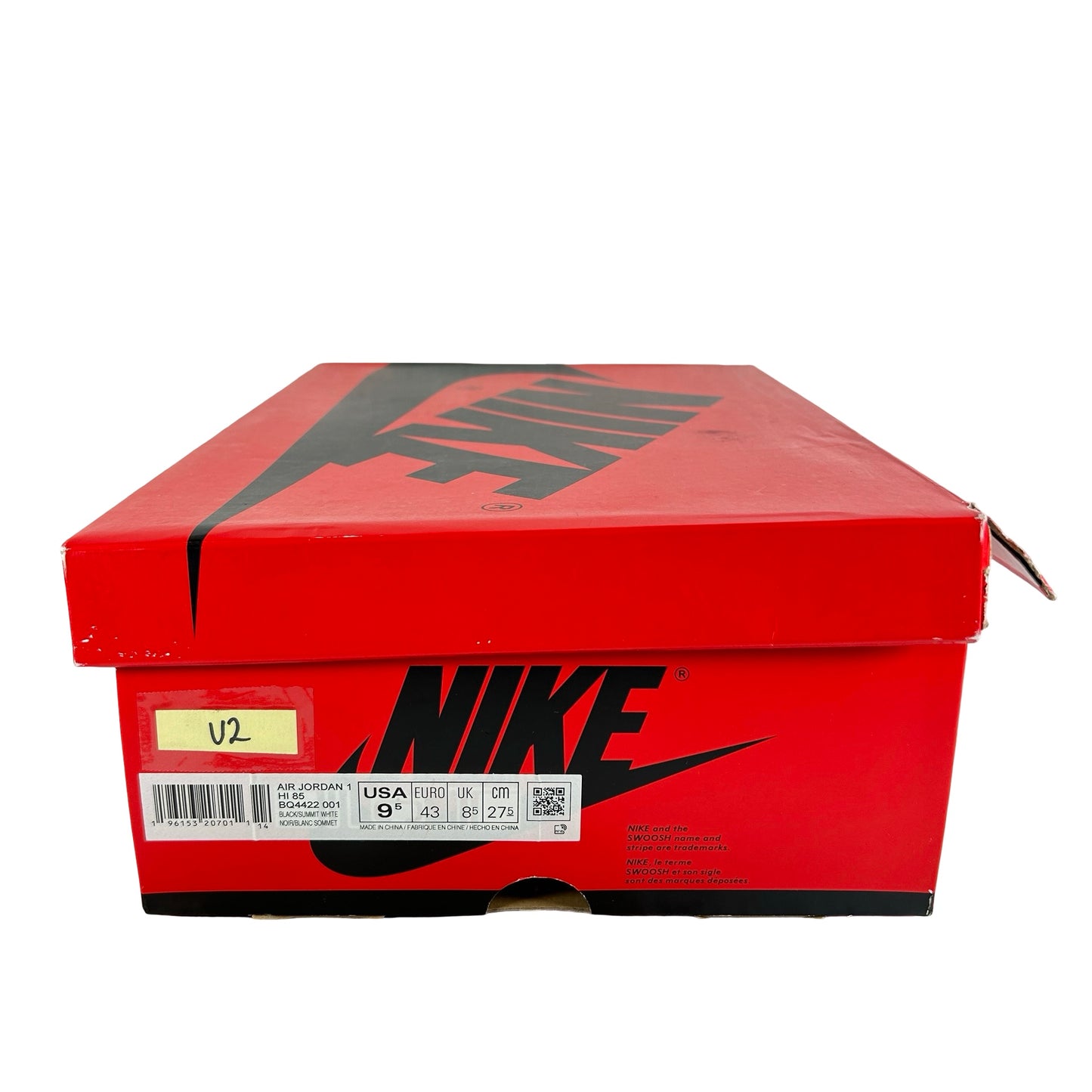 BQ4422 001 Jordan 1 Retro High 85 Black White (2023) [USED] - 9.5 M (Used2)