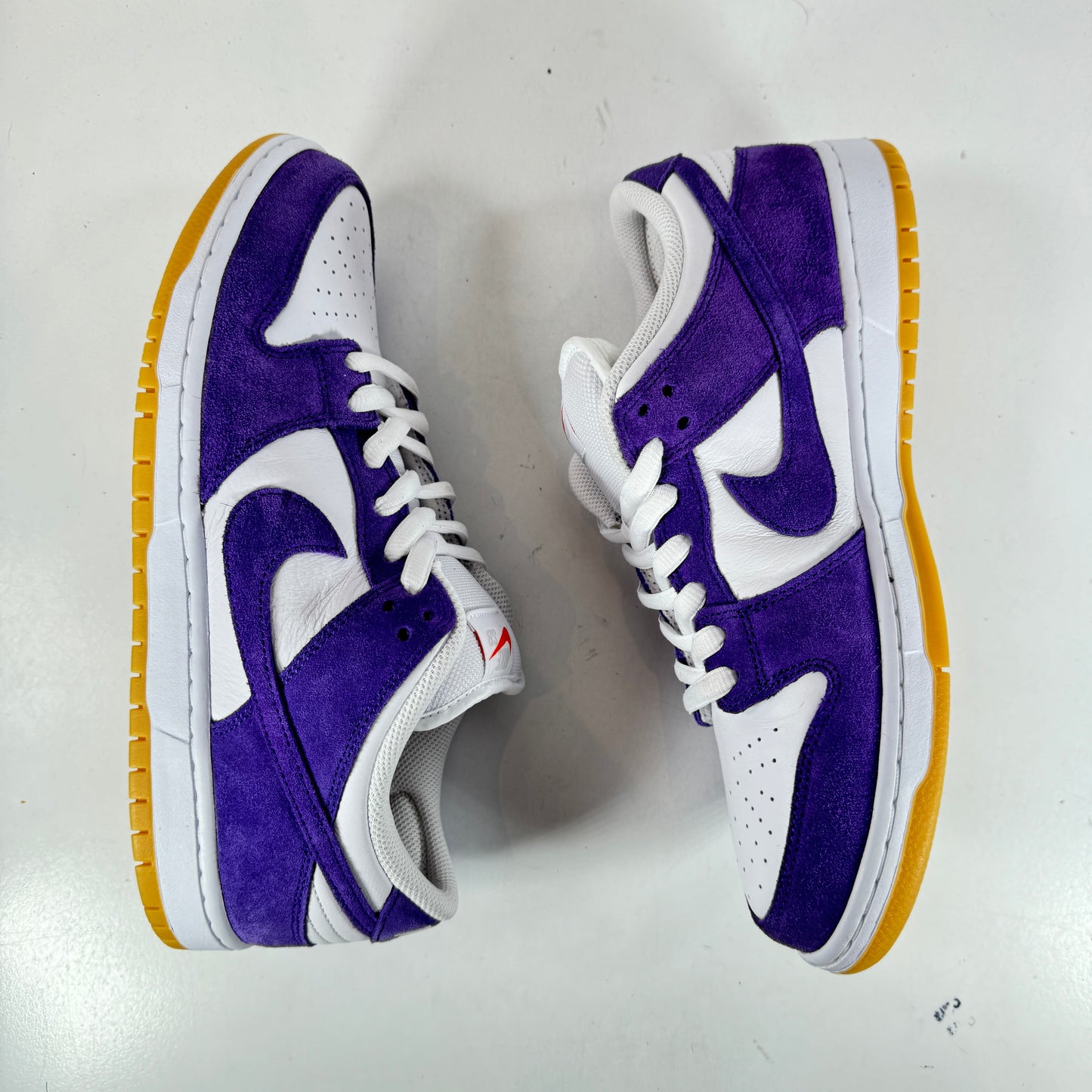 DV5464 500 Nike SB Dunk Low Pro ISO Orange Label Court Purple [USED] - 11 M (Used) (No Box)