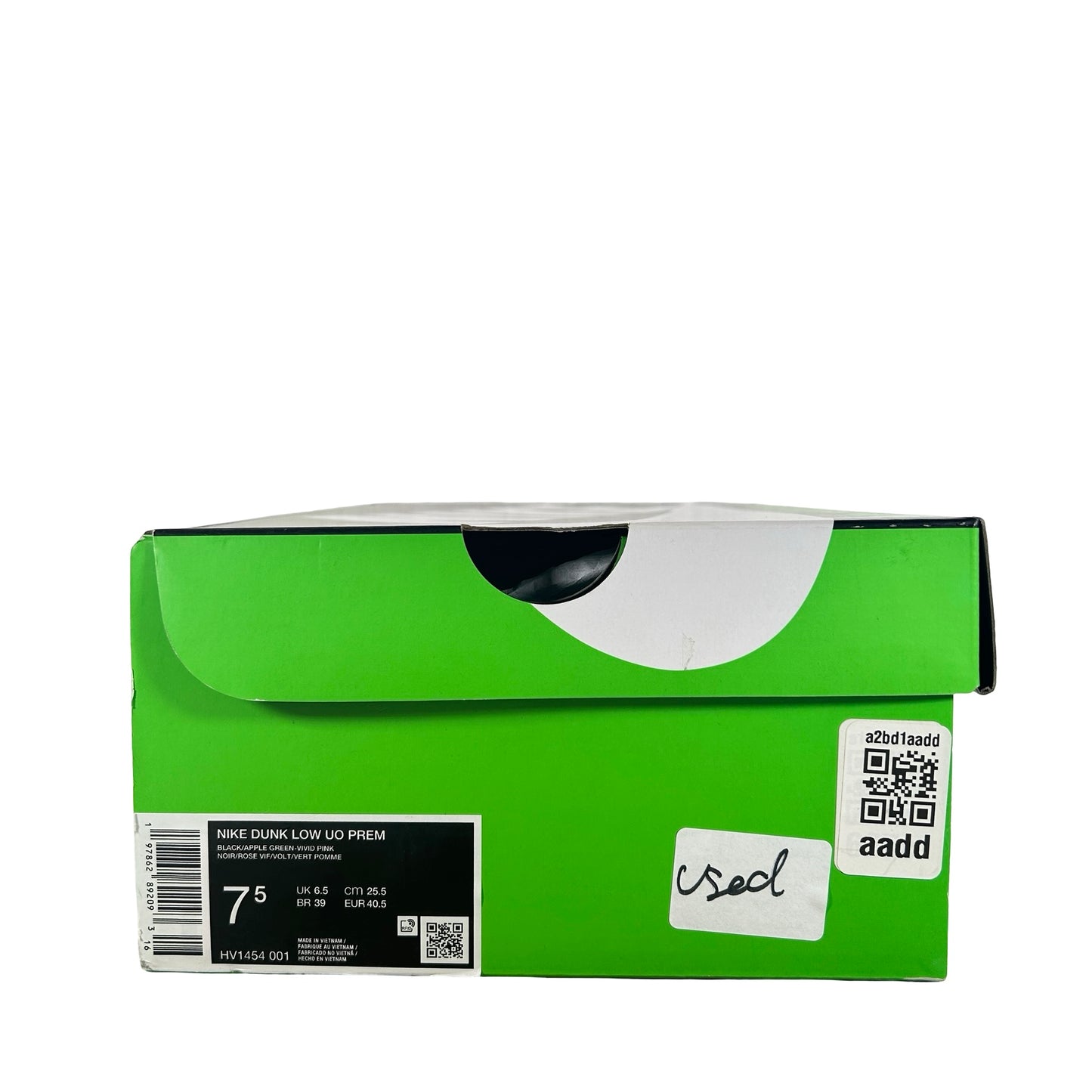 HV1454 001 Nike Dunk Low What the Duck Home University of Oregon PE [USED] - 7.5 M (Used)