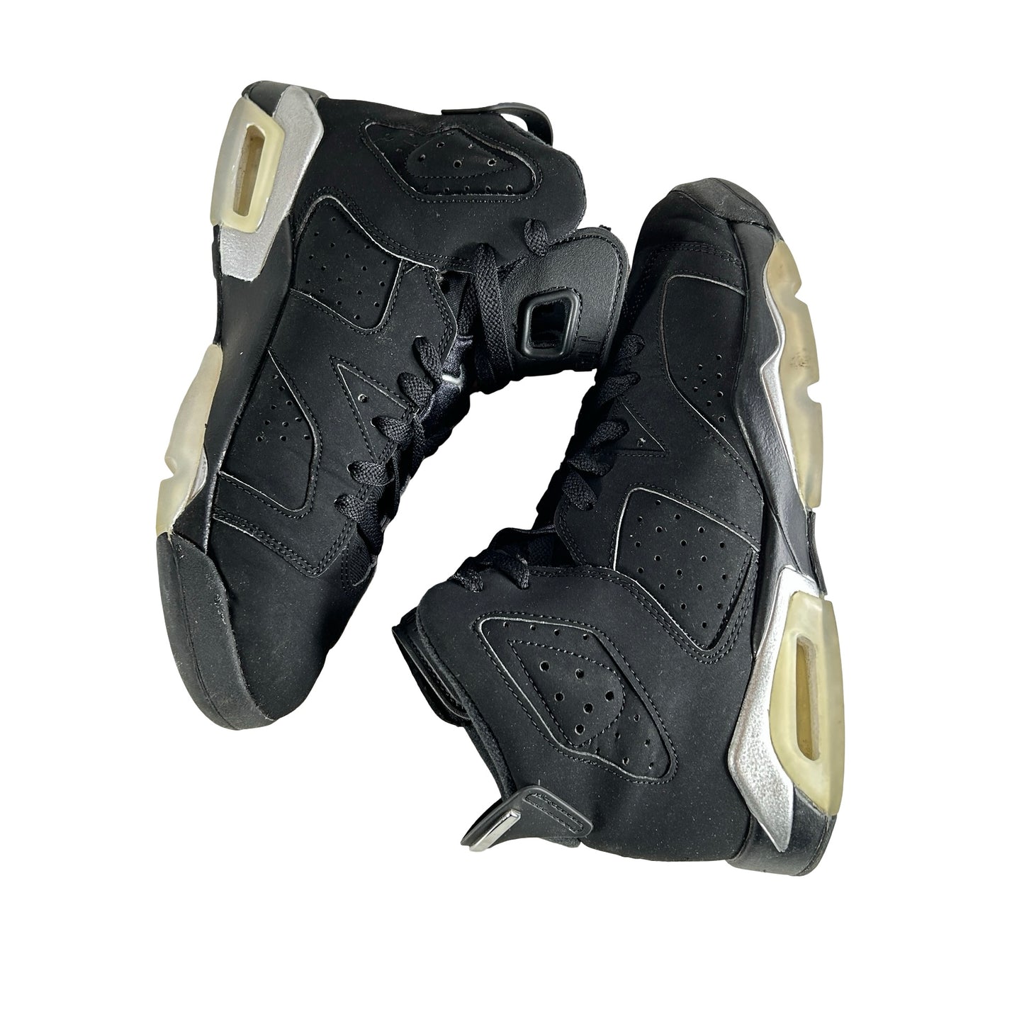 DX2835 001 Jordan 6 Retro Chrome Metallic Silver (GS) [USED] - 6 Y (Used2)