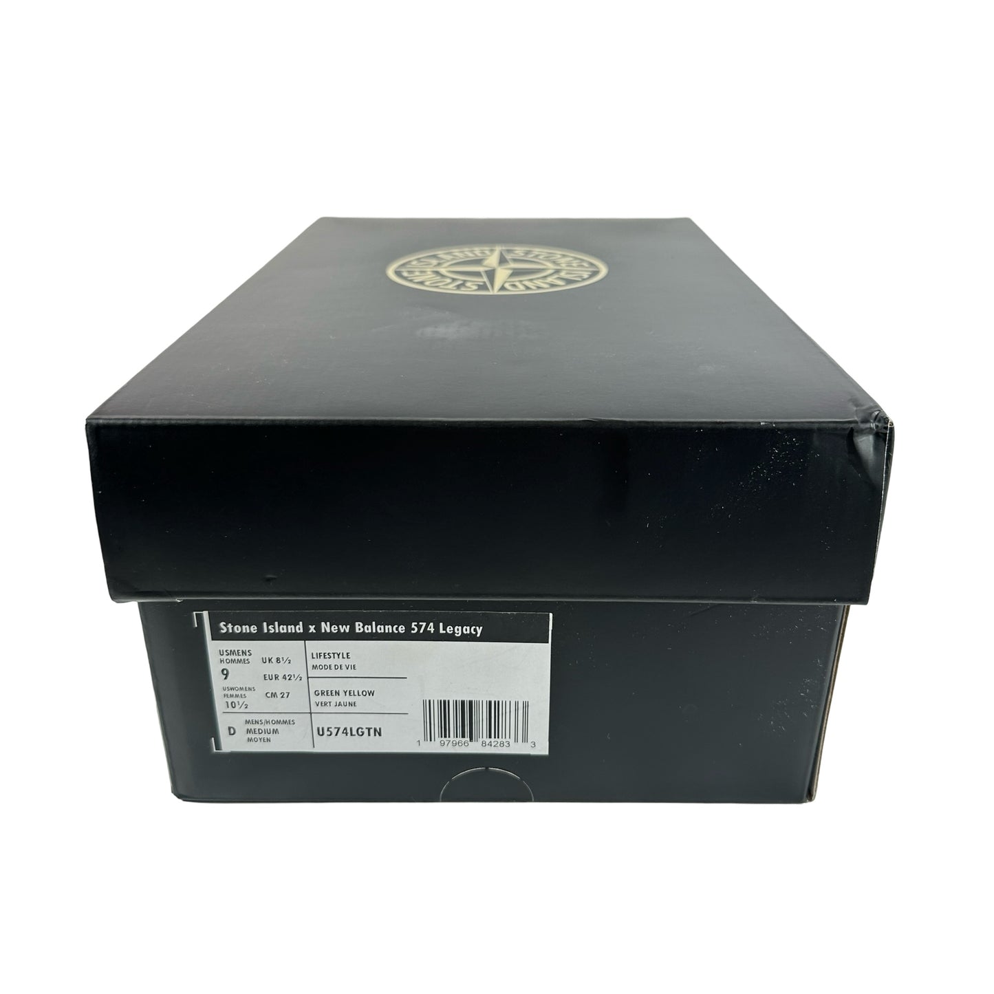 U574LGTN New Balance 574 Legacy Stone Island Light Green [USED] - 9 M (Used)