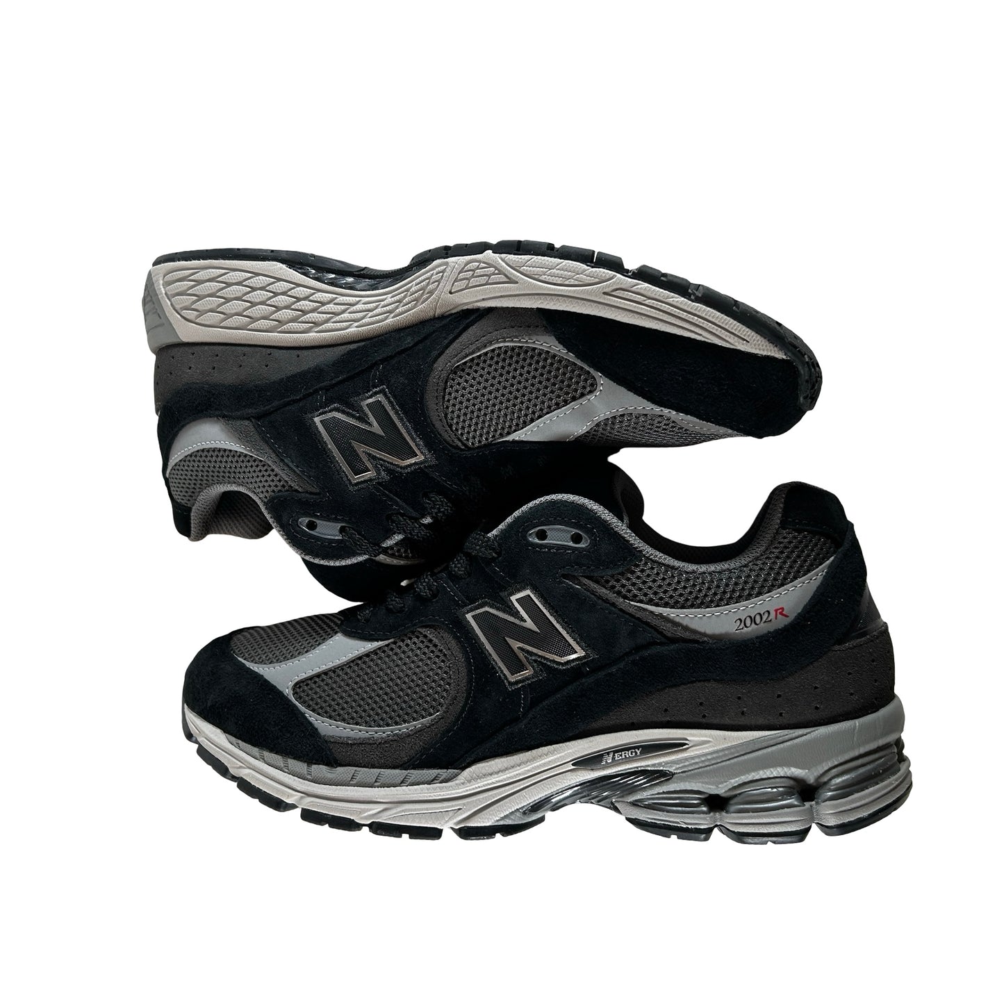 U2002RC New Balance 2002R Black Castlerock Grey [USED] - 8.5 M (VNDS)