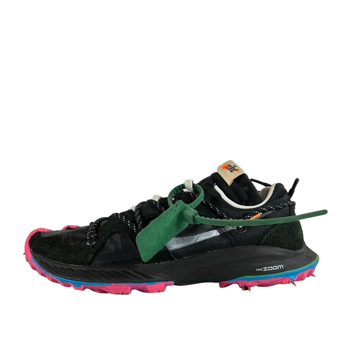 CD8179 001 Nike Zoom Terra Kiger 5 Off-White Black (Women's) [USED] - 10 W (Used)