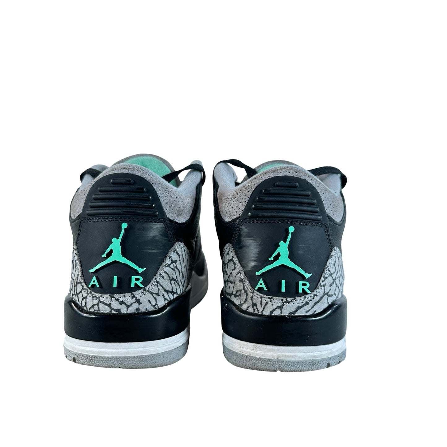 CT8532 031 Jordan 3 Retro Green Glow [USED] - 7 M (Used) (No Box)