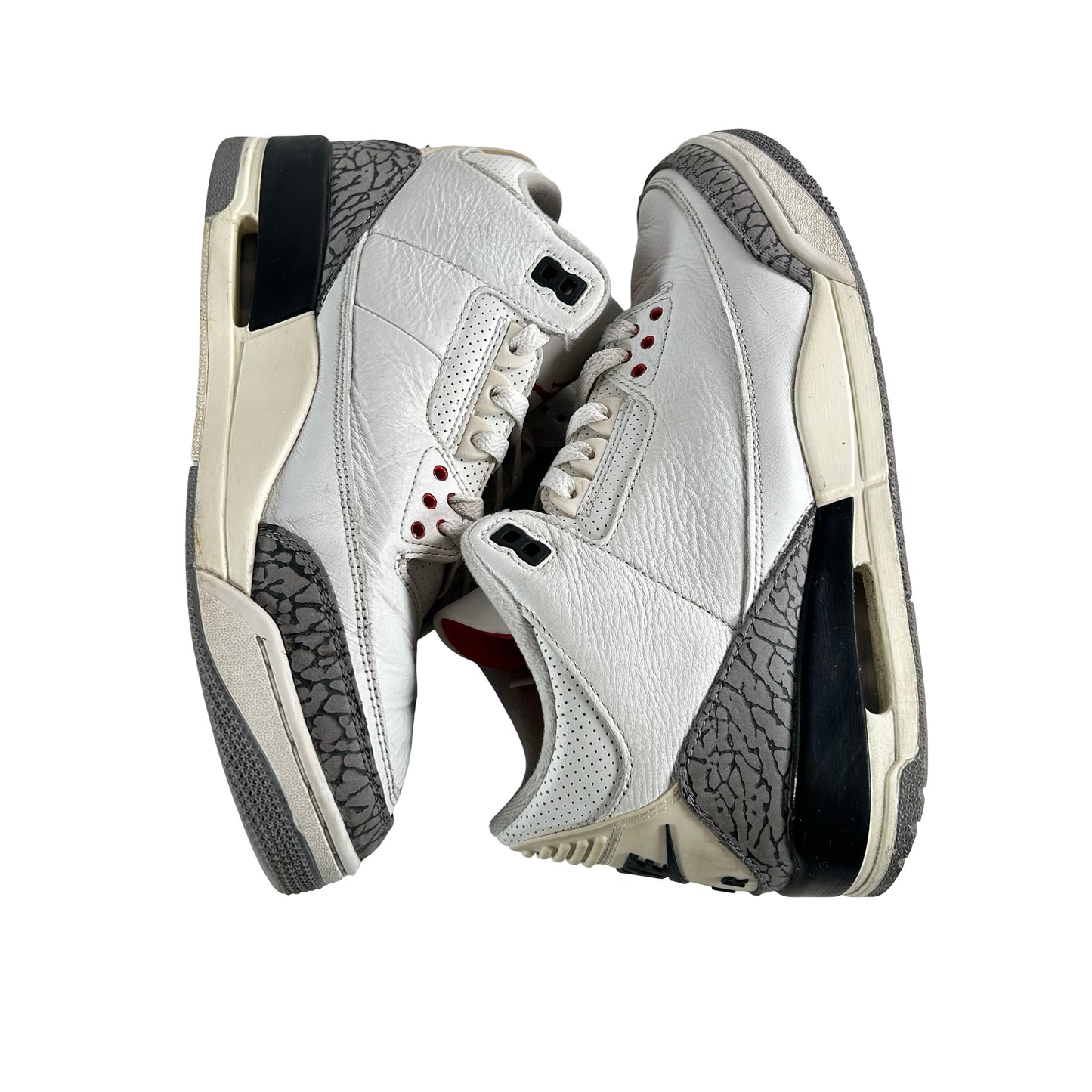 DN3707 100 Jordan 3 Retro White Cement Reimagined [USED] - 9.5 M (Used10)