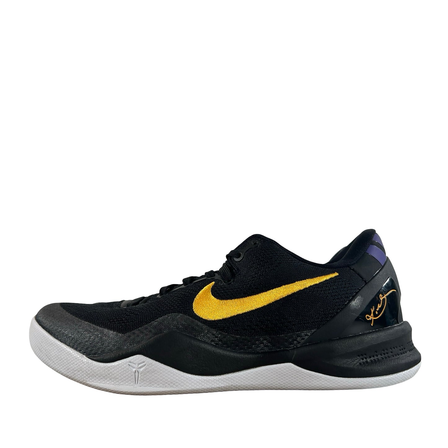 HF9550 001 Nike Kobe 8 Protro Lakers Away [USED] - 8 M (Used) (No Box)