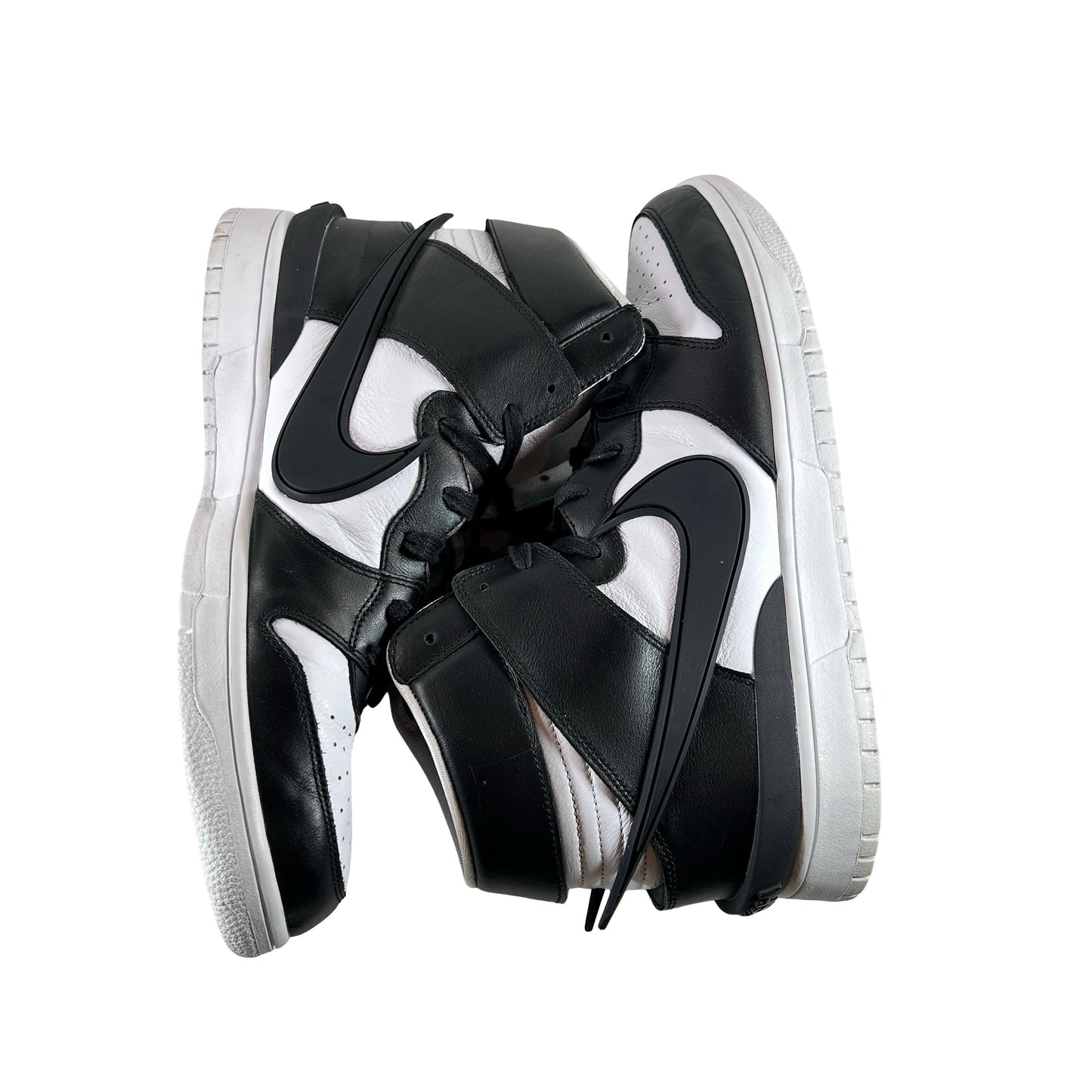CU7544 001 Nike Dunk High AMBUSH Black White [USED] - 12.5 M (Used)