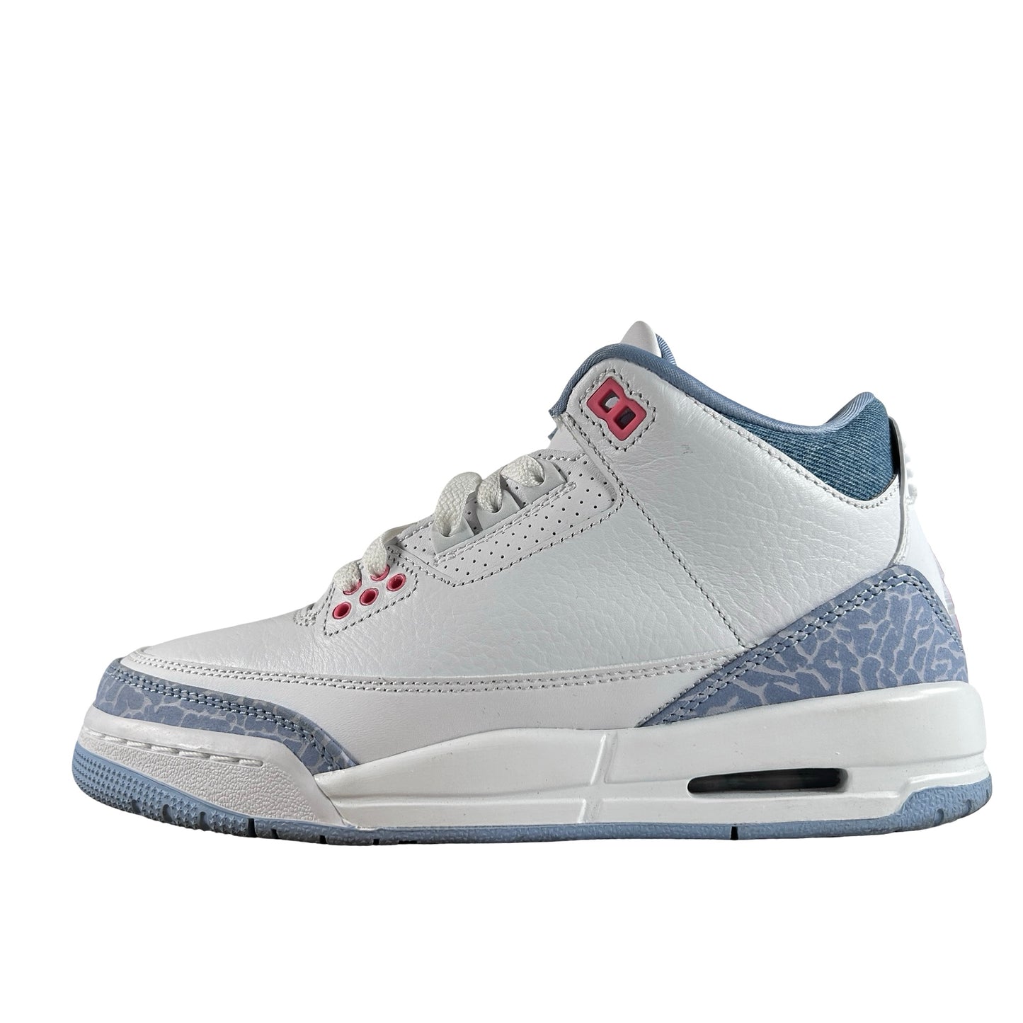 HQ0784 101 Jordan 3 Retro White Cobalt Bliss (GS) [USED] - 5 Y (Used)