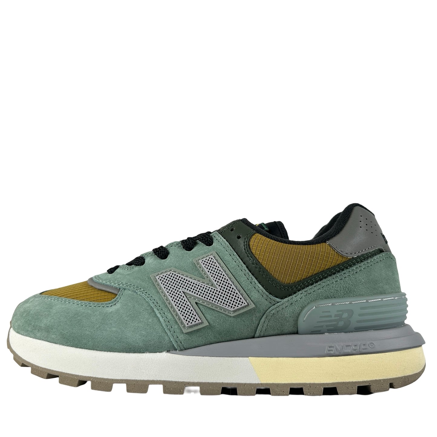 U574LGTN New Balance 574 Legacy Stone Island Light Green [USED] - 9 M (Used)