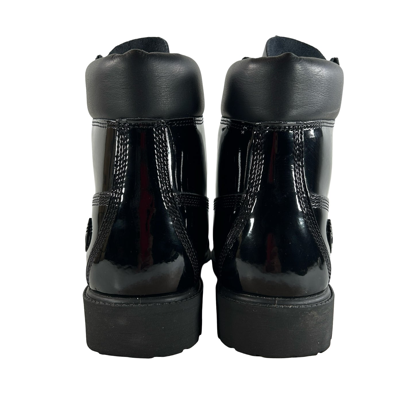 TB0A41MWEL6 Timberland 6" Premium Waterproof Patent Boots Black [USED] - 9.5 M (Used) (No Box)