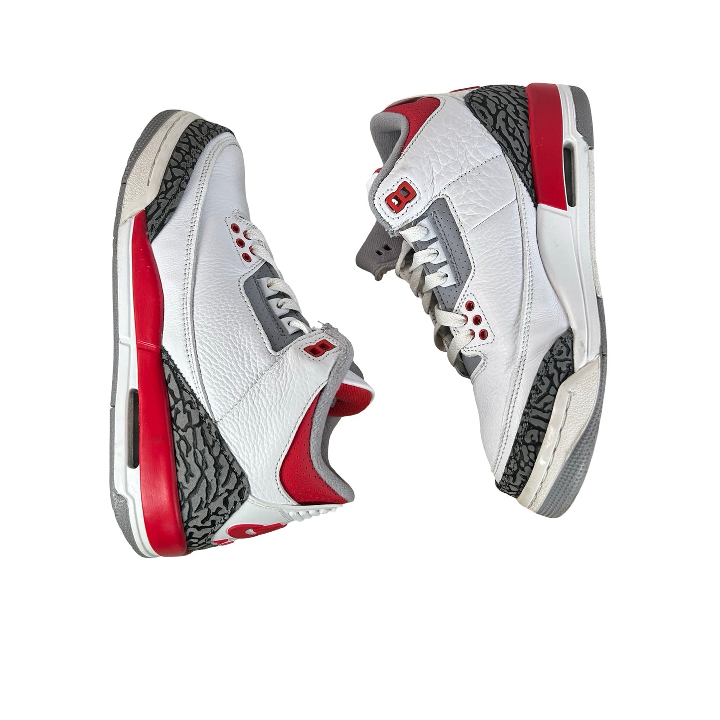 DM0967 160 Jordan 3 Retro Fire Red (2022) (GS) [USED] - 6 Y (Used2)