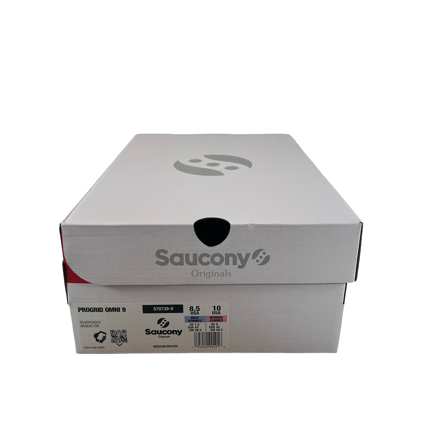 S70739 9 Saucony ProGrid Omni 9 Silver Gold [USED] - 8.5 M (Used)