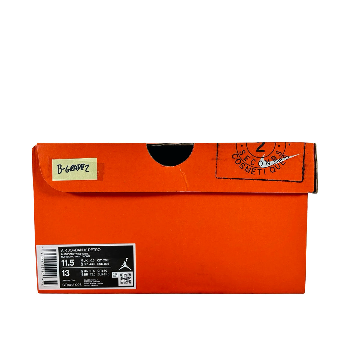 CT8013 006 Jordan 12 Retro Playoffs (2022) - 11.5 M (B-Grade) 2