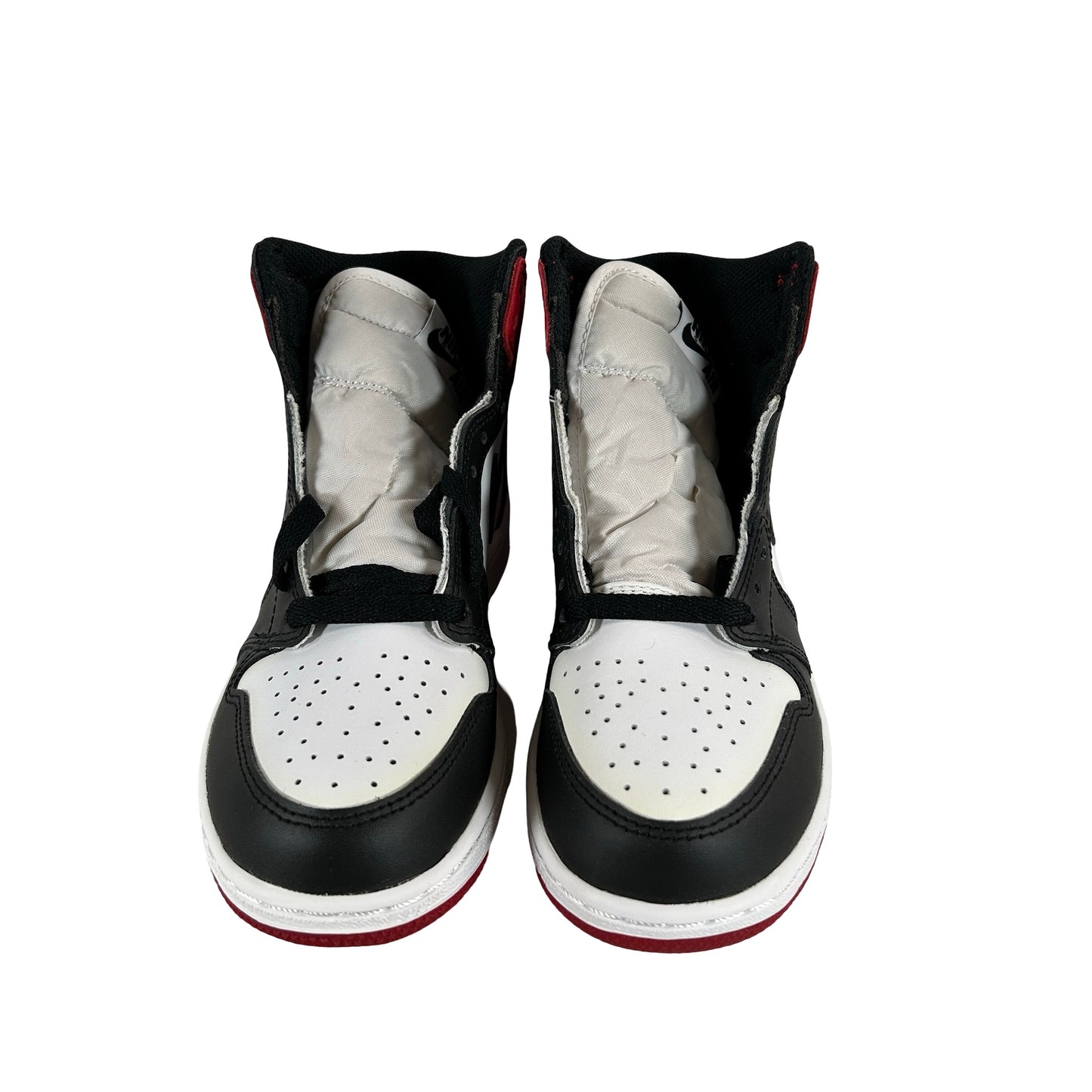 575441 125 Jordan 1 Retro Black Toe (2016) (GS) [CONDITIONAL] - 4 Y (Yellowing Toe Box)