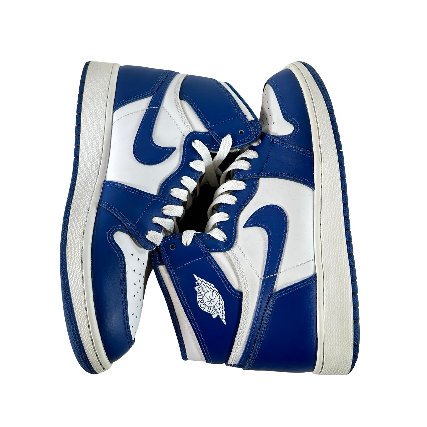 575441 127 Jordan 1 Retro Storm Blue (GS) [USED] - 6.5 Y (Used) (No Box)