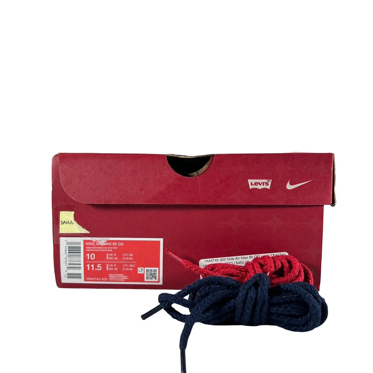 HM4743 400 Nike Air Max 95 OG Levis Obsidian [USED] - 10 M (Used)