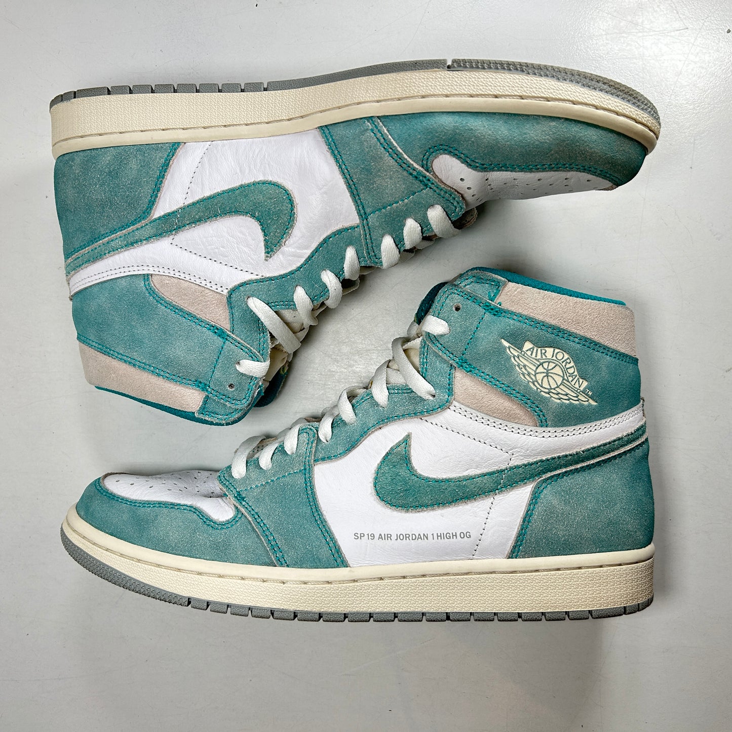 555088 311 Jordan 1 Turbo Green [USED] - 11.5 M (Used2) (No Box2)