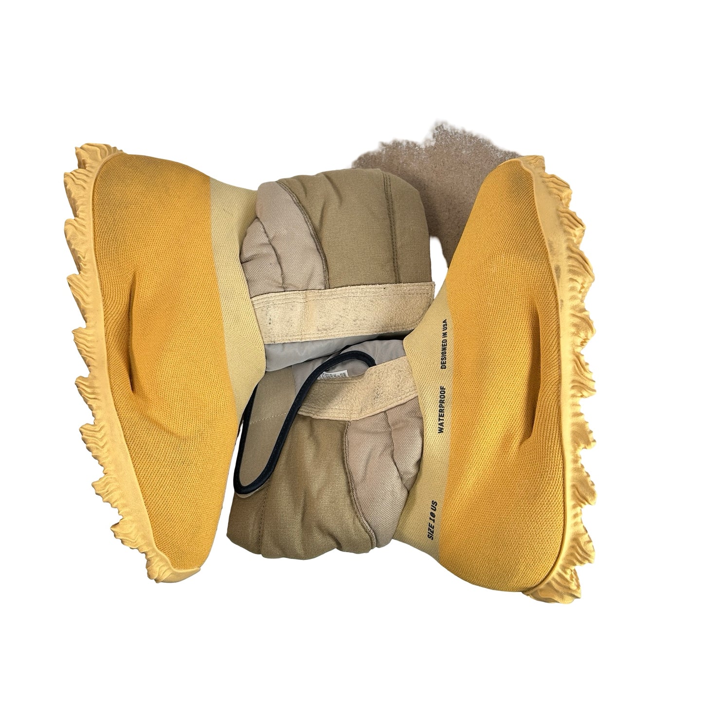 GY1824 adidas Yeezy Knit RNR Boot Sulfur [USED] - 10 M (Used3)