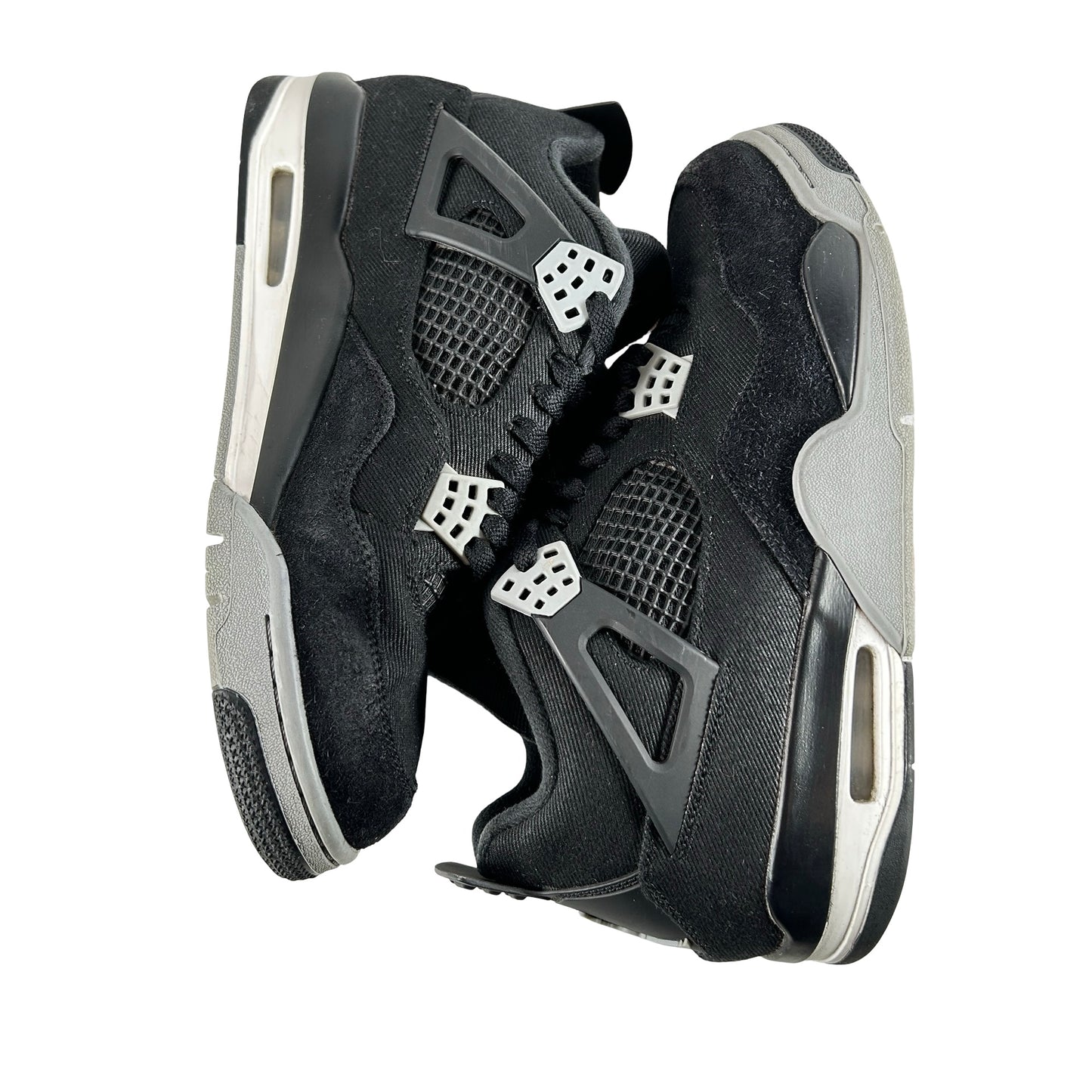 DH7138 006 Jordan 4 Retro SE Black Canvas [USED] - 9.5 M (Used4)