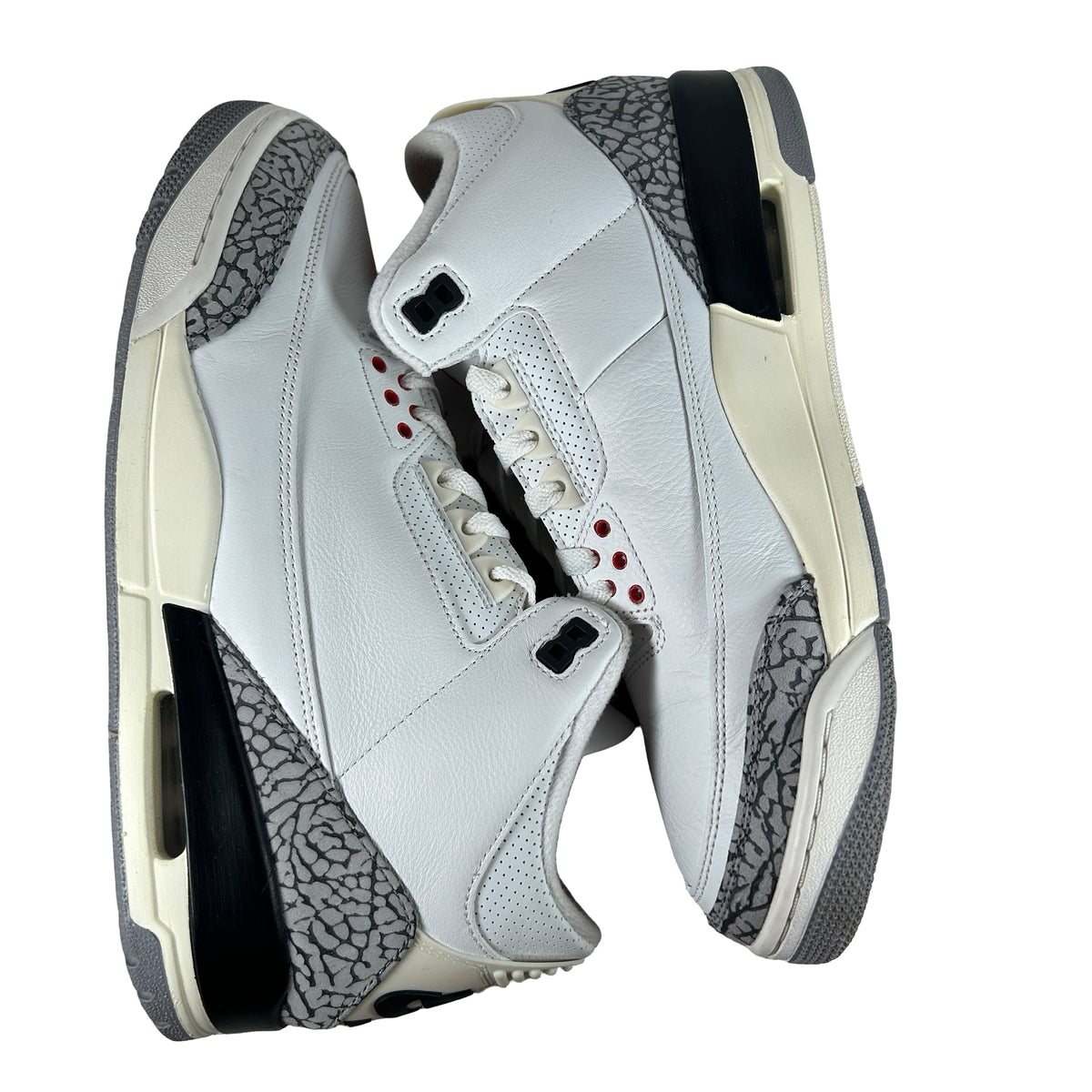 DN3707 100 Jordan 3 Retro White Cement Reimagined [USED] - 11 M (Used34)