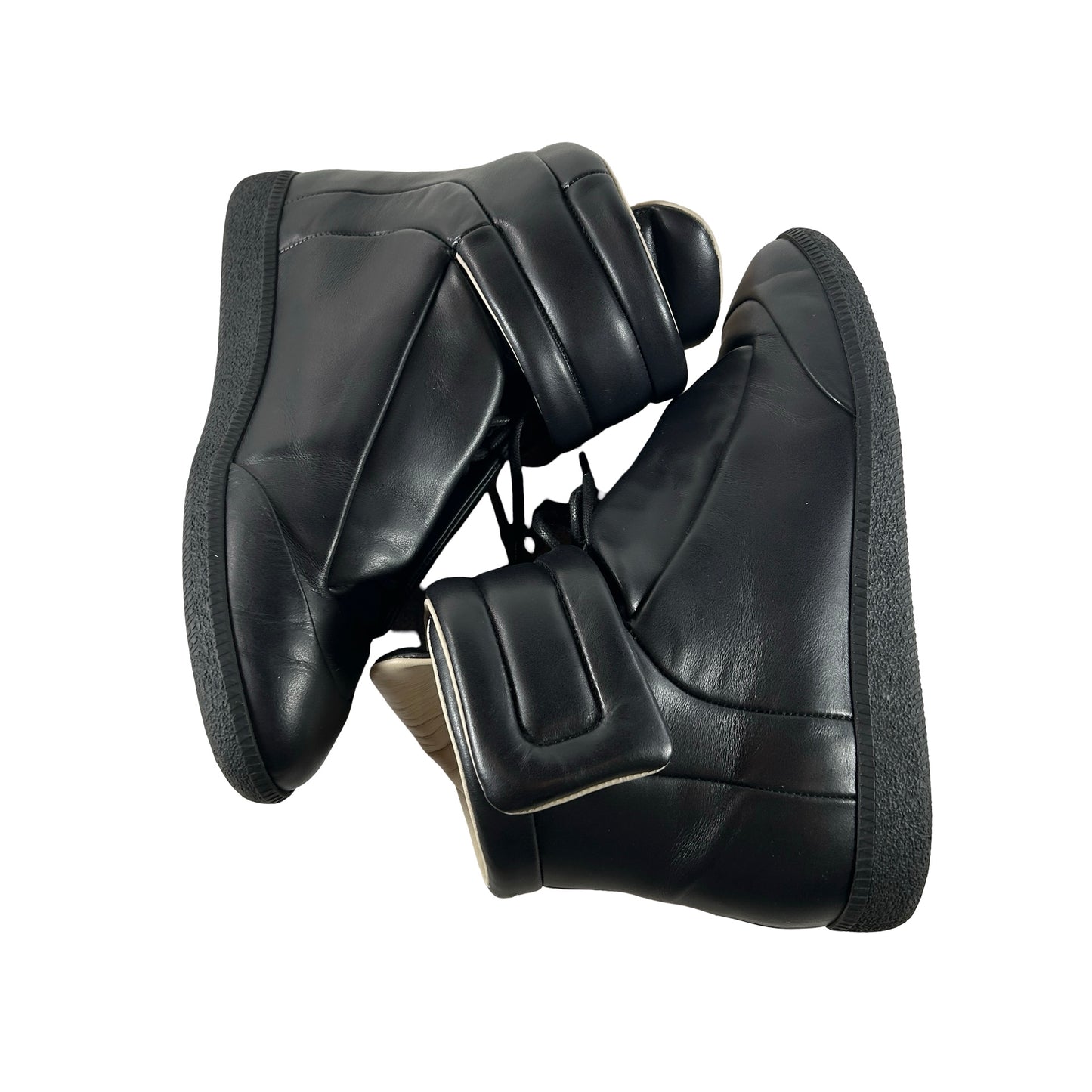 S57WS0538P7573T8013 Maison Margiela Future High Sneakers Black [USED] - 42 EU / 9 US M (Used)