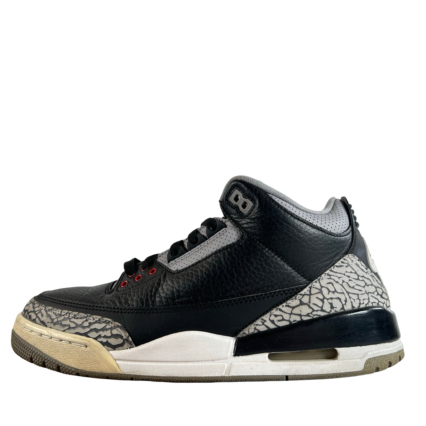 854262 001 Jordan 3 Retro Black Cement (2018) [USED] - 9.5 M (Used11)