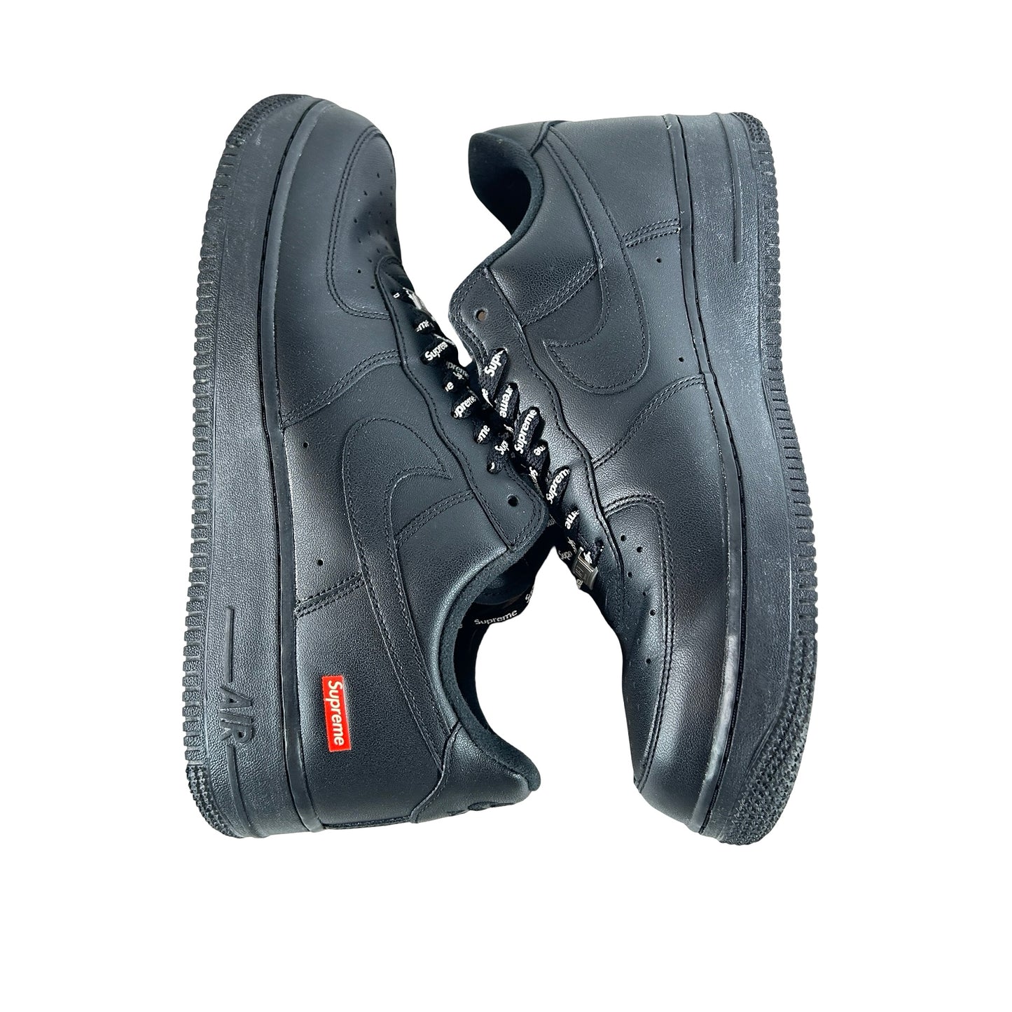 CU9225 001 Air Force 1 Low Supreme Black [USED] - 10.5 M (Used2)