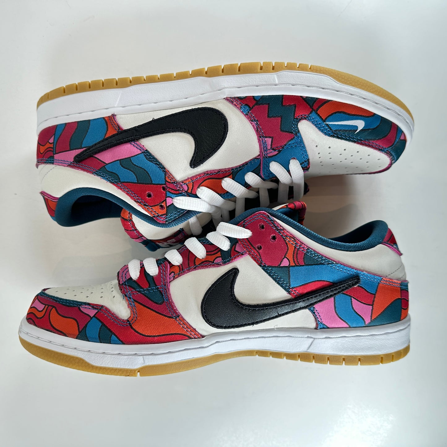 DH7695 600 Nike SB Dunk Low Pro Parra Abstract Art (2021) [USED] - 10 M (Used)