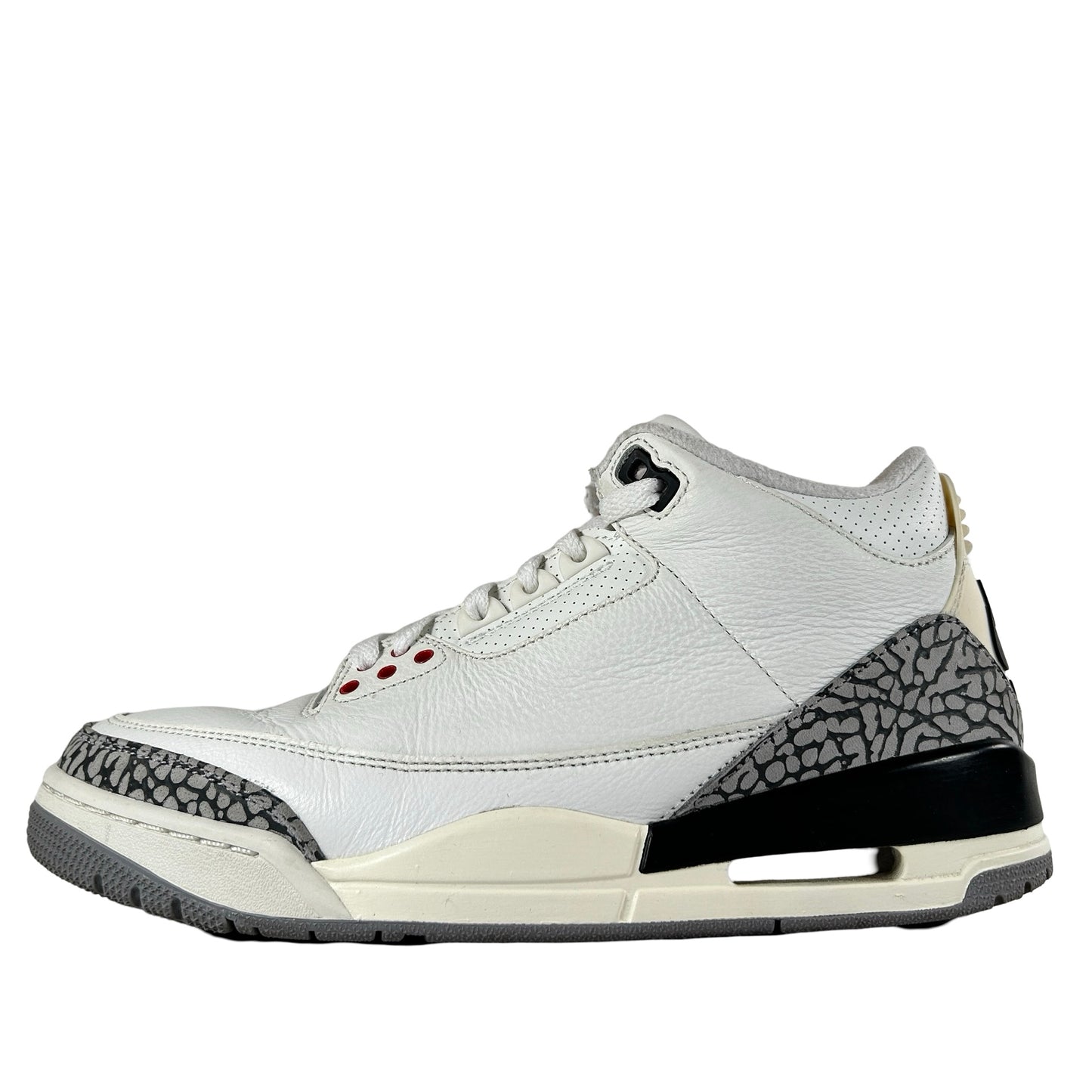 DN3707 100 Jordan 3 Retro White Cement Reimagined [USED] - 7.5 M (Used2)